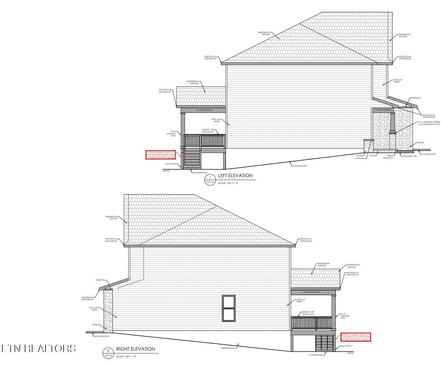 side elevation - 3319 Mountain Aster Drive, Knoxville, TN 37924, Knoxville