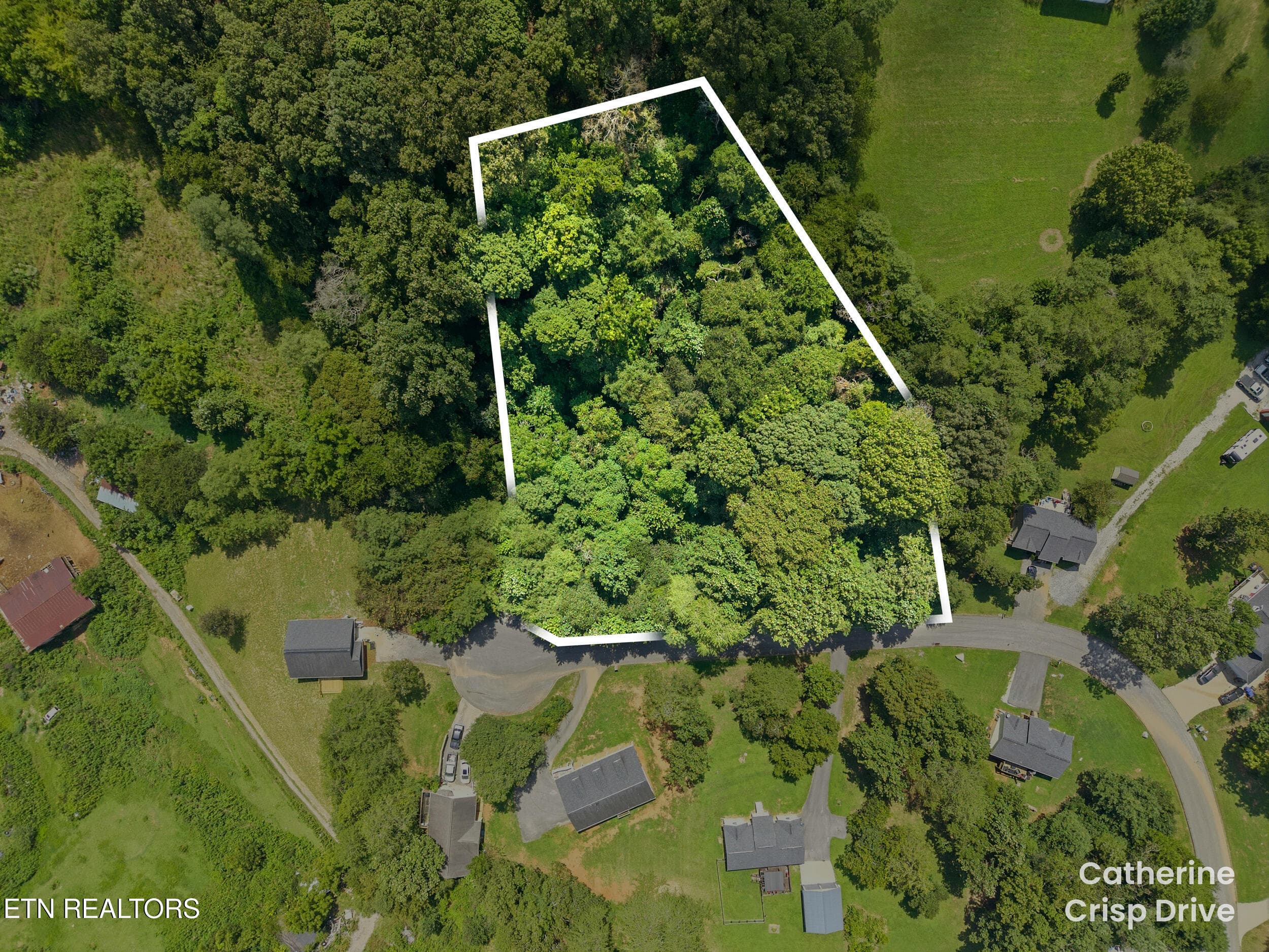 001_property line - Catherine Crisp Drive, Kodak, TN 37764