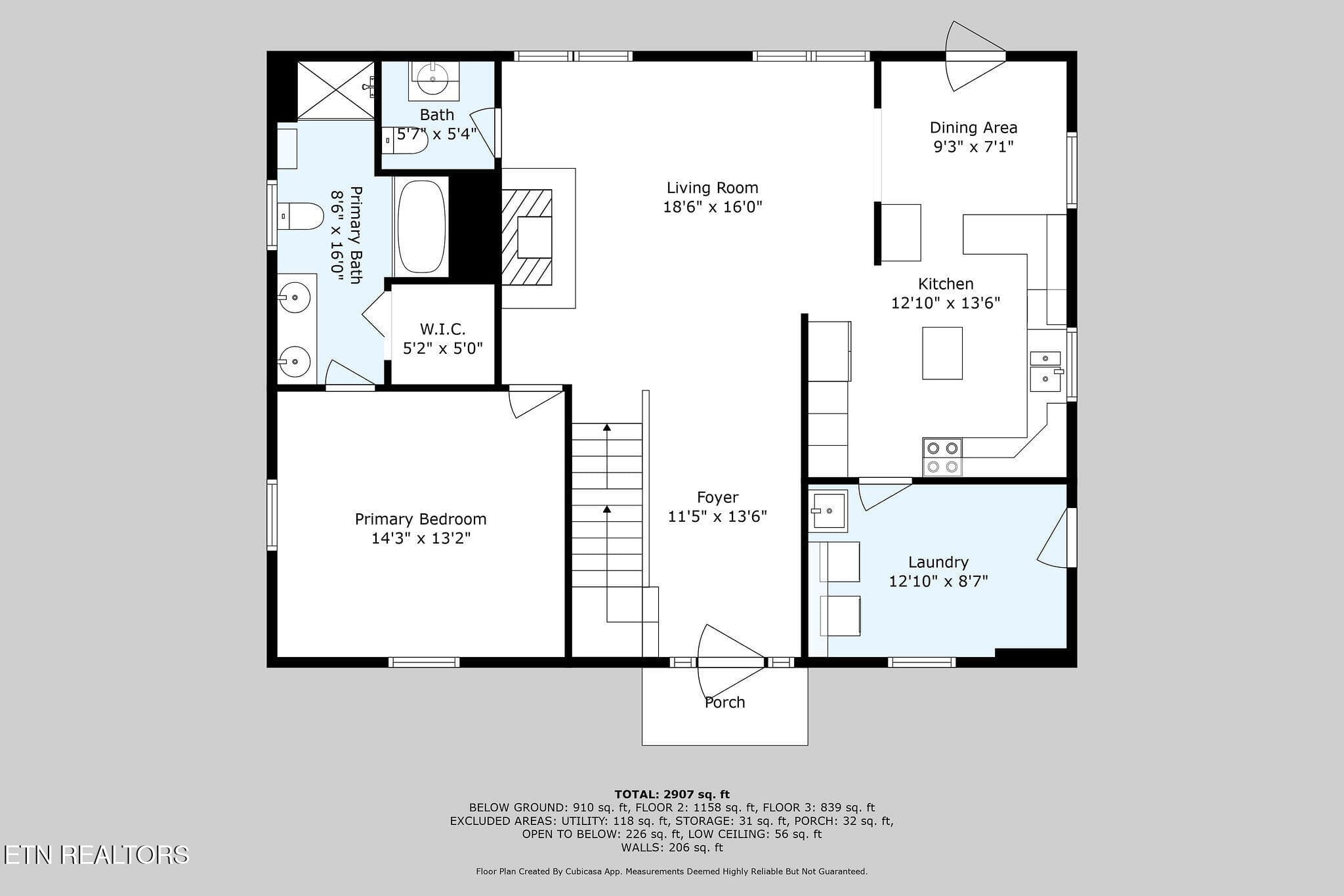2nd_floor_137_allens_way_crossville_with - 113 Allens Way, Crossville, TN 38572, Crossville