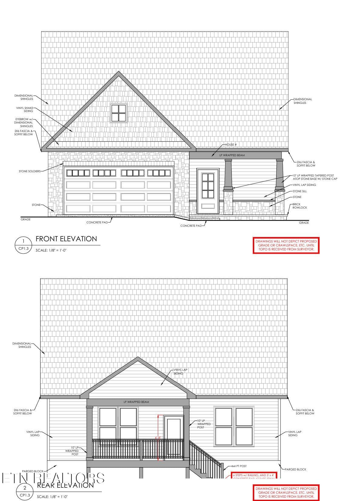 front and rear - 3320 Mountain Aster Drive, Knoxville, TN 37924, Knoxville