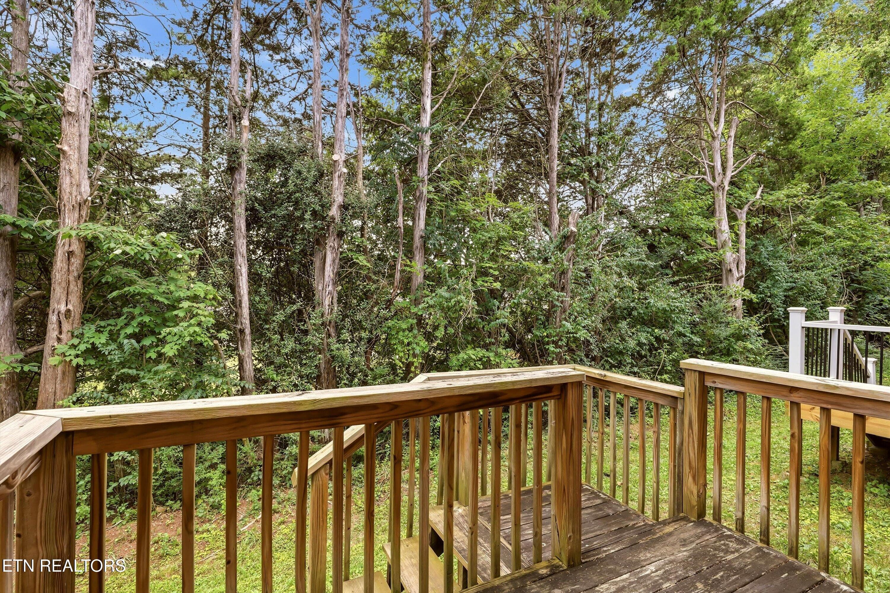 deck view of backyard - 850 Blue Spruce Way 17, Knoxville, TN 37912, Knoxville