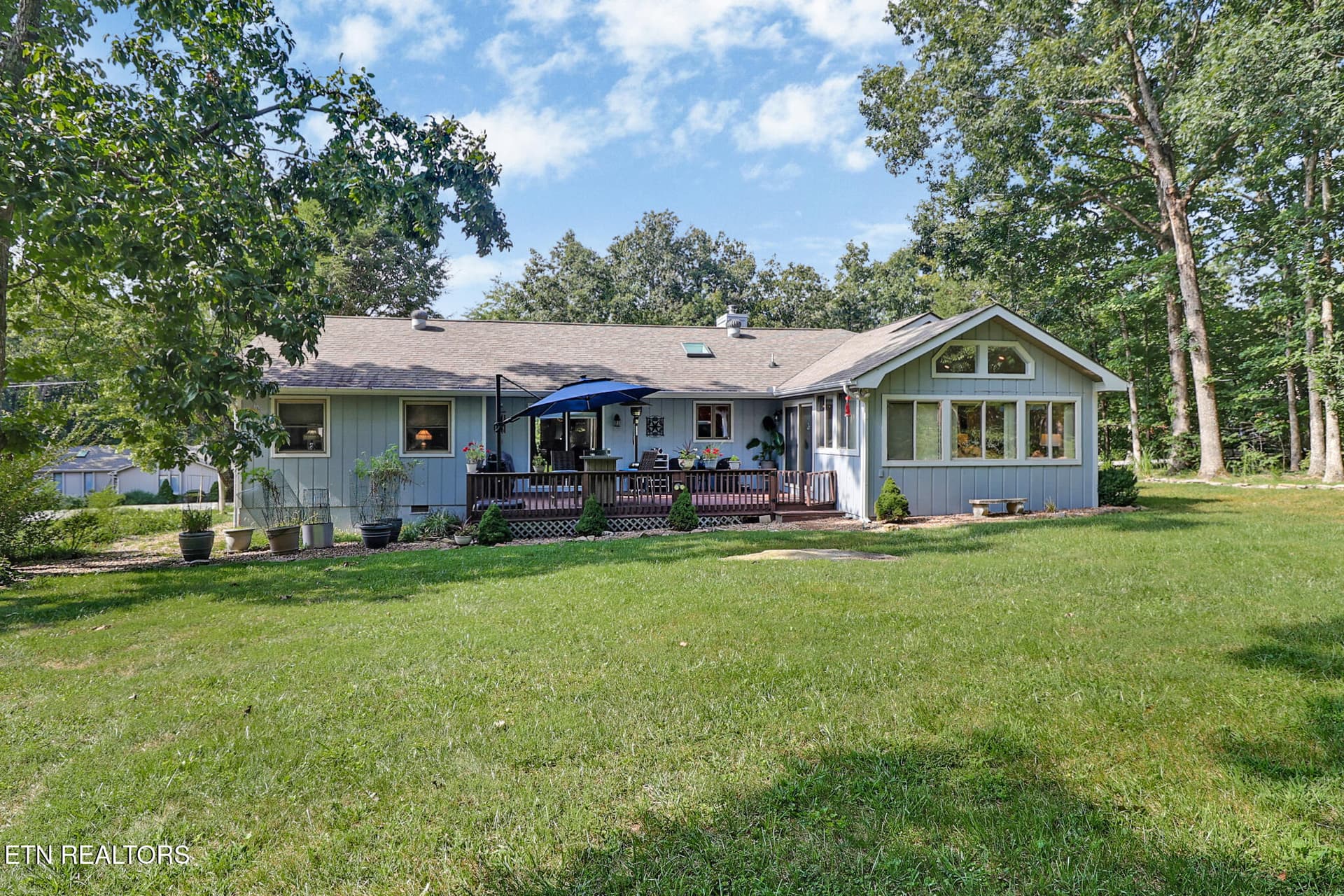 Back of home - 163 & 159 Lakeside Drive, Crossville, TN 38558