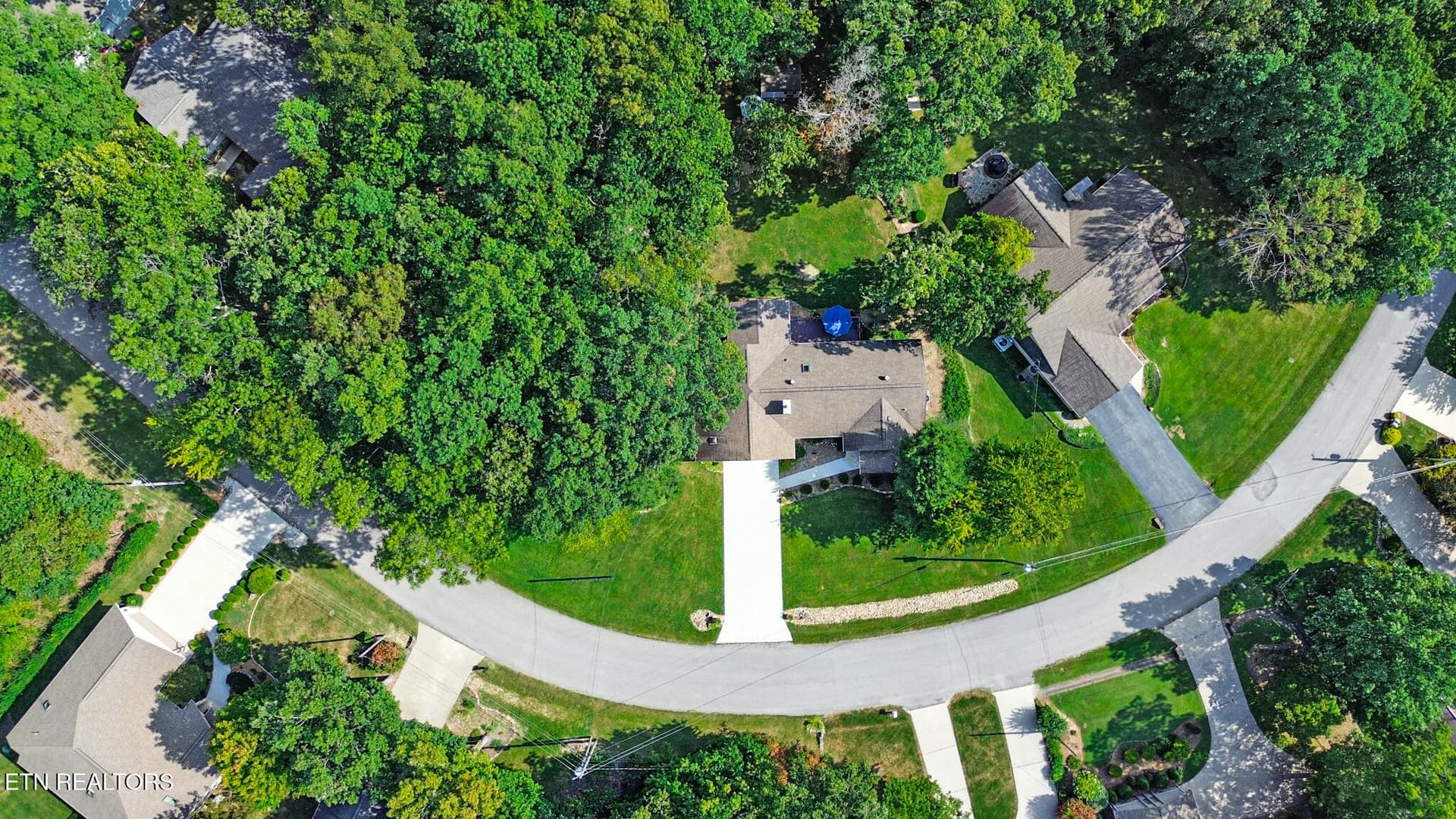Aerial view - 163 & 159 Lakeside Drive, Crossville, TN 38558