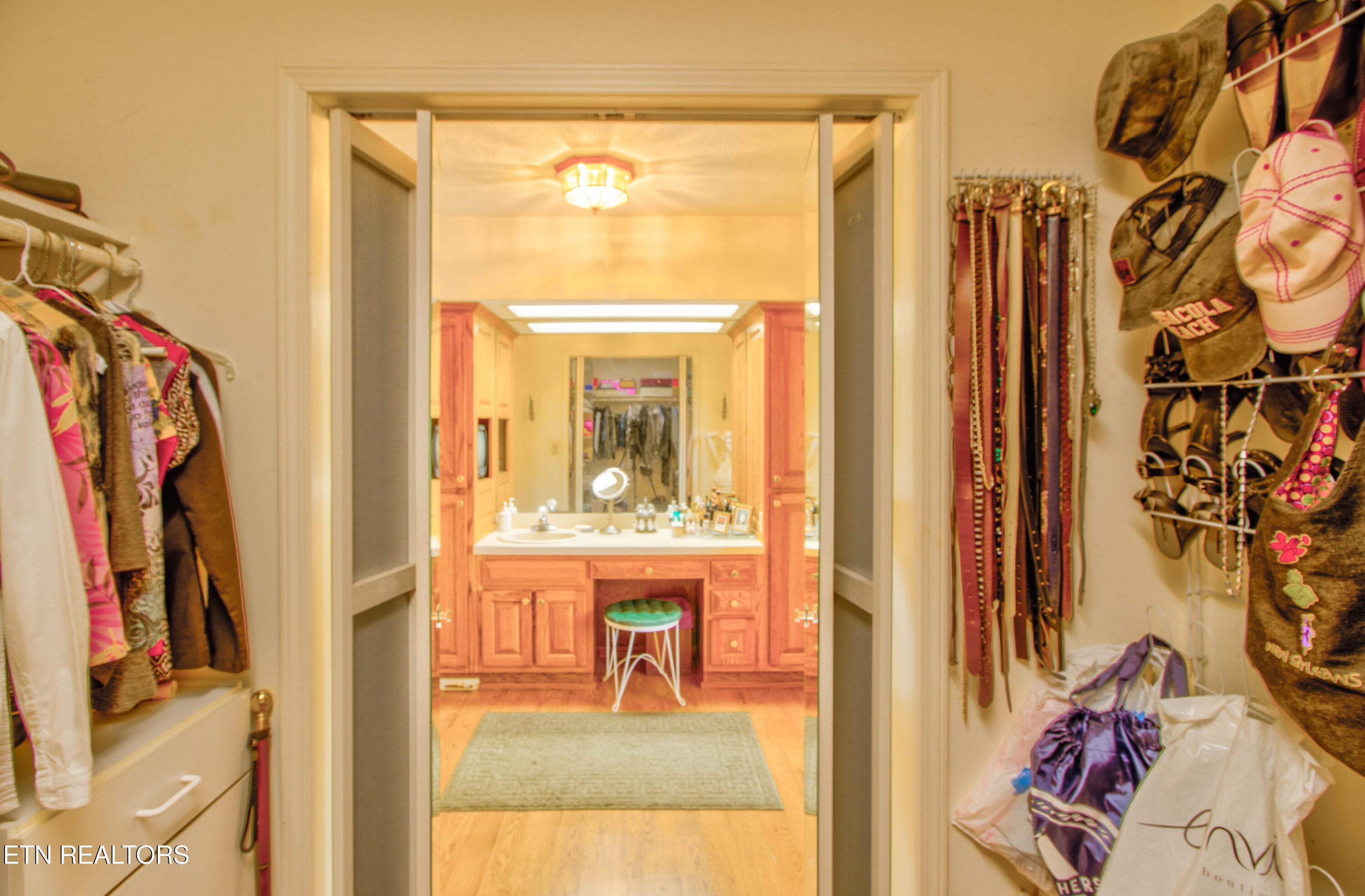 4.9 View of Primary Vanity from Walk In - 110 Rankin Hill Rd, Newport, TN 37821