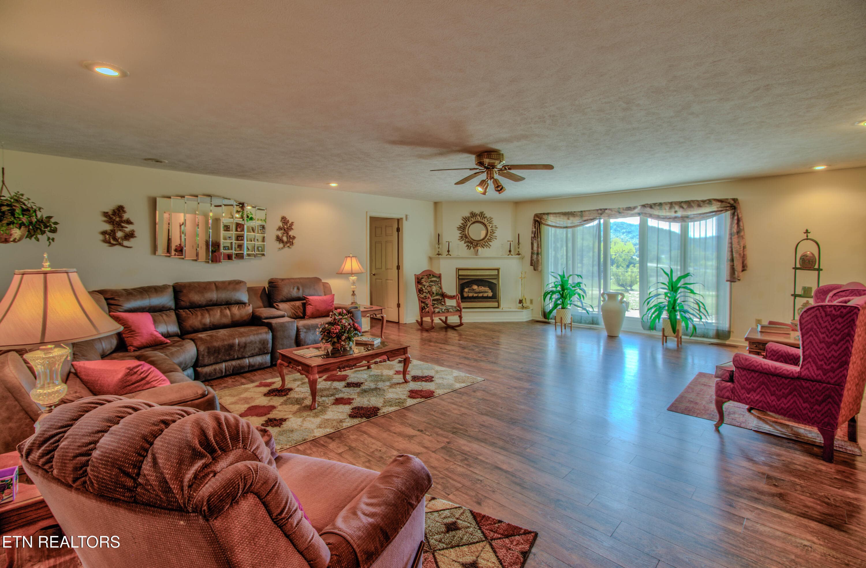 6.2 Living Room with Mountain Lake Views - 110 Rankin Hill Rd, Newport, TN 37821