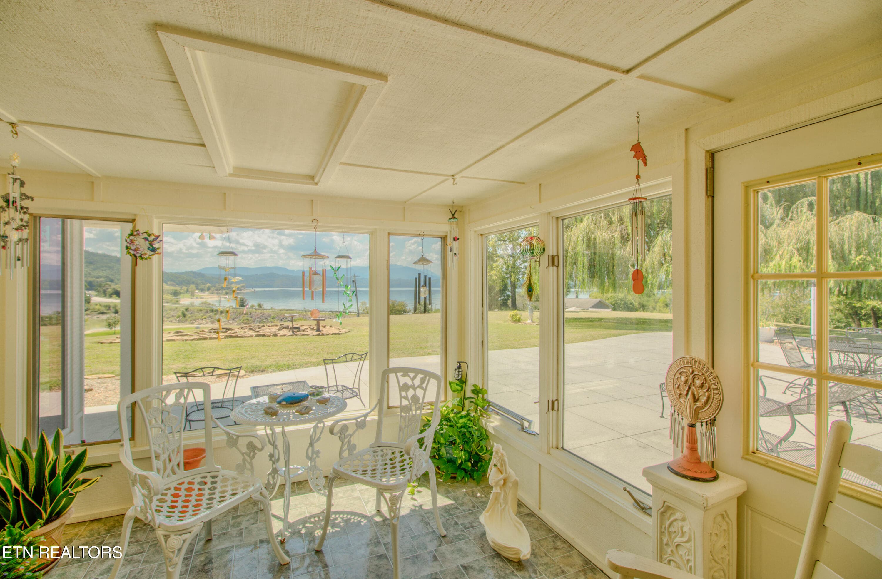 7.12 Sunroom with mountain lake views - 110 Rankin Hill Rd, Newport, TN 37821