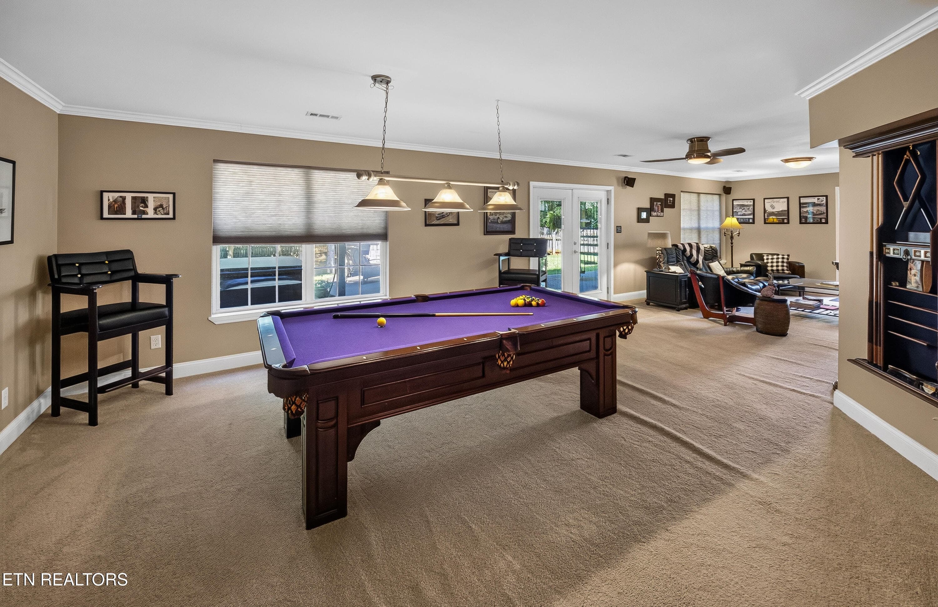 Basement Rec Room - 8821 Nubbin Ridge Rd, Knoxville, TN 37923