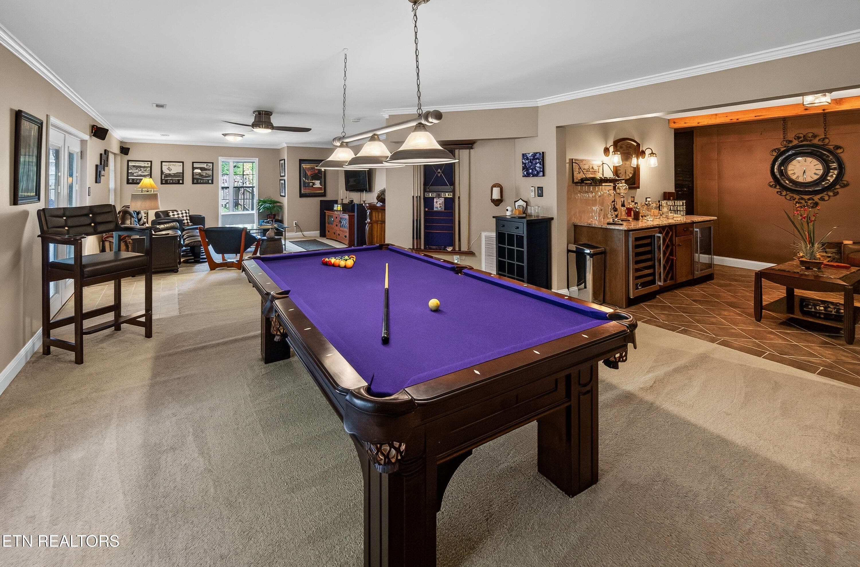 Basement Rec Room - 8821 Nubbin Ridge Rd, Knoxville, TN 37923