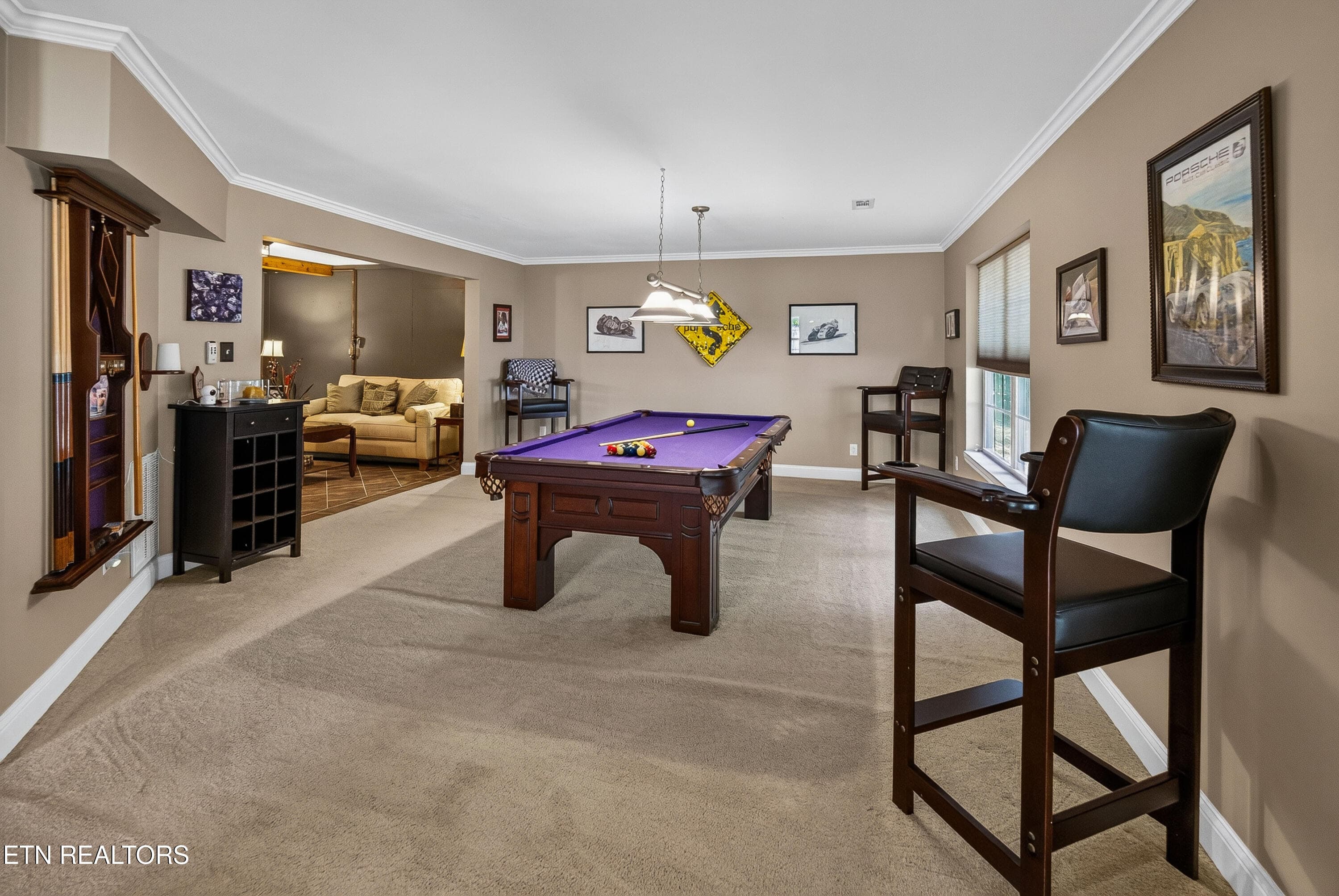 Basement Rec Room - 8821 Nubbin Ridge Rd, Knoxville, TN 37923