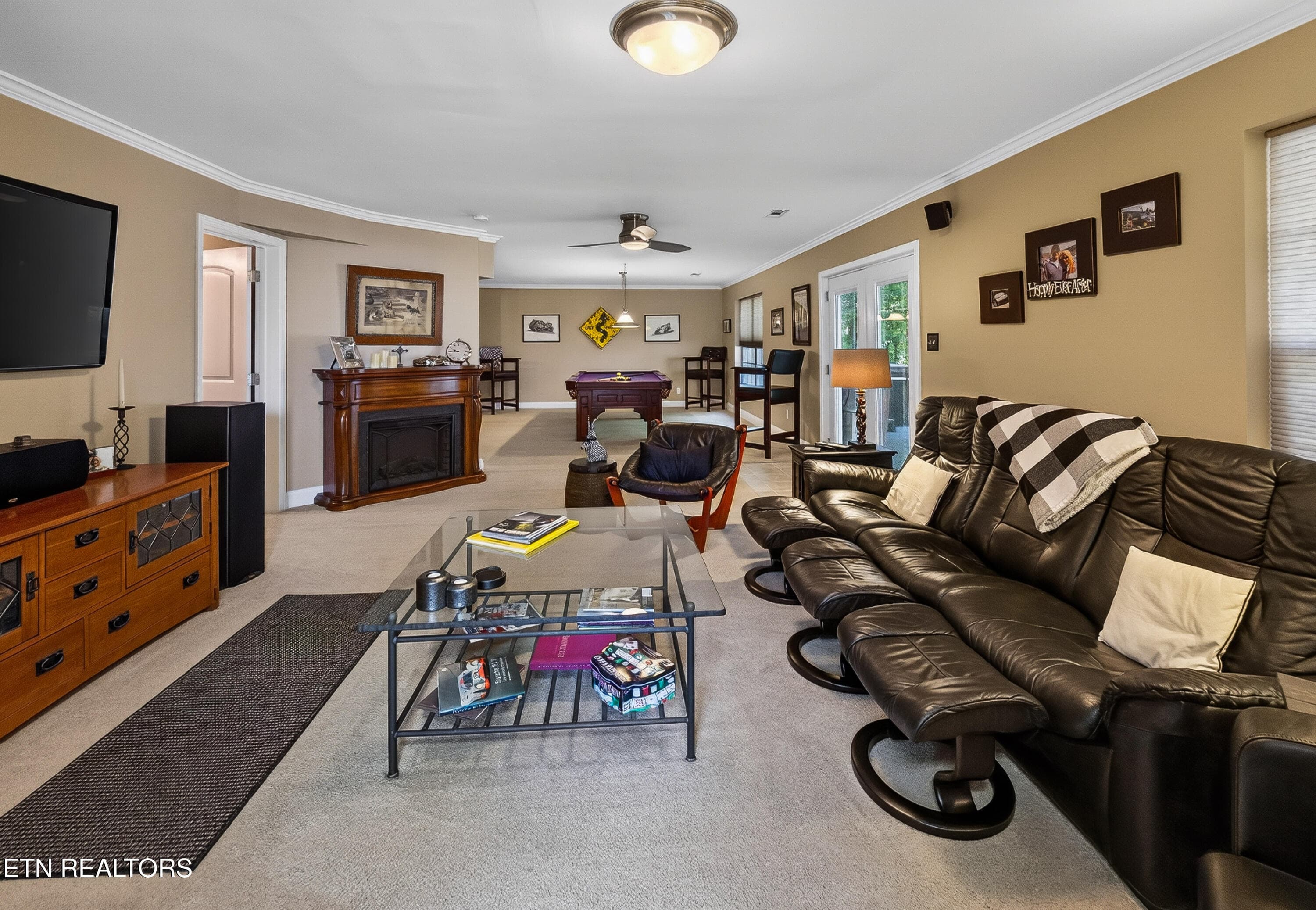 Basement Rec Room - 8821 Nubbin Ridge Rd, Knoxville, TN 37923