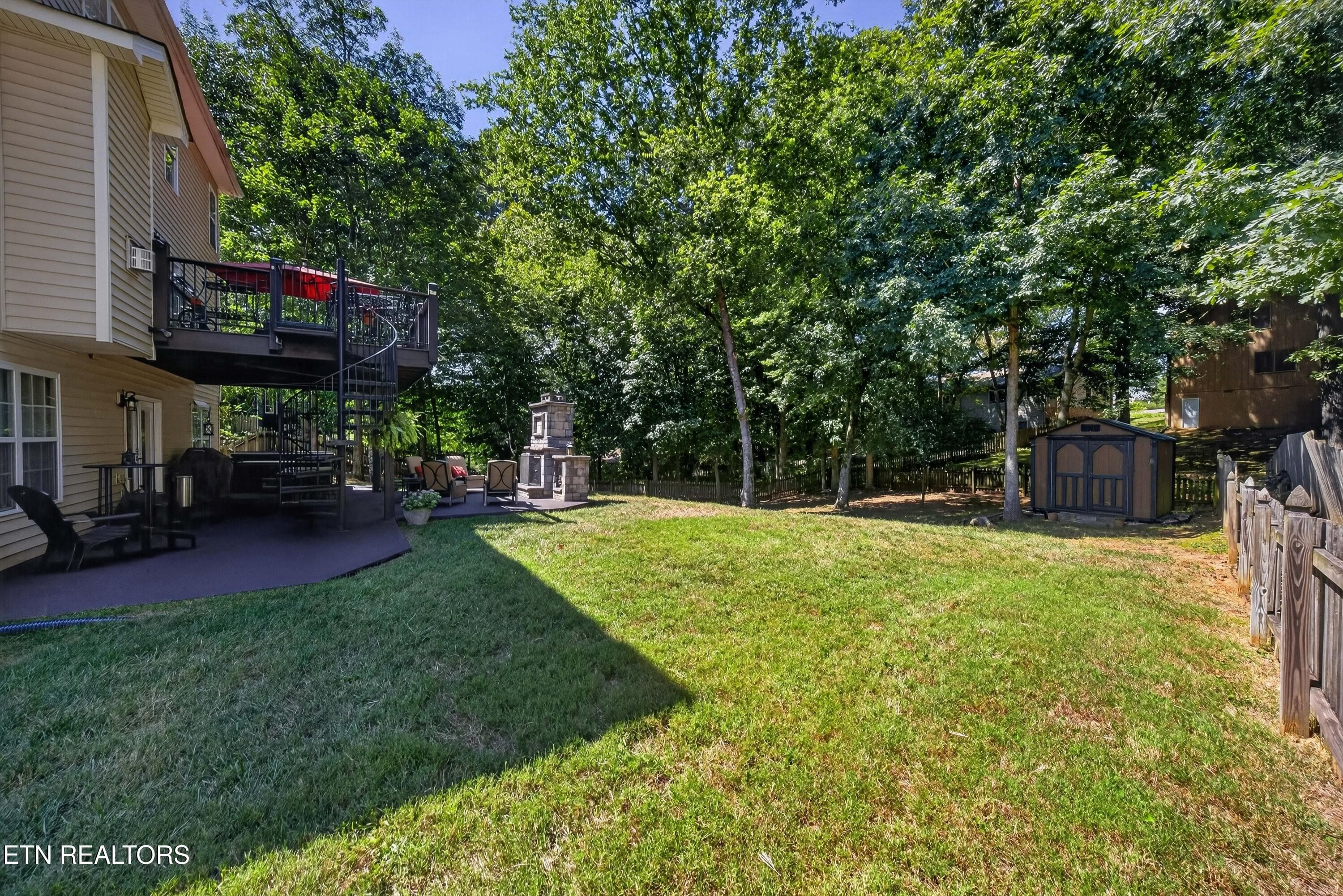 Back Yard - 8821 Nubbin Ridge Rd, Knoxville, TN 37923