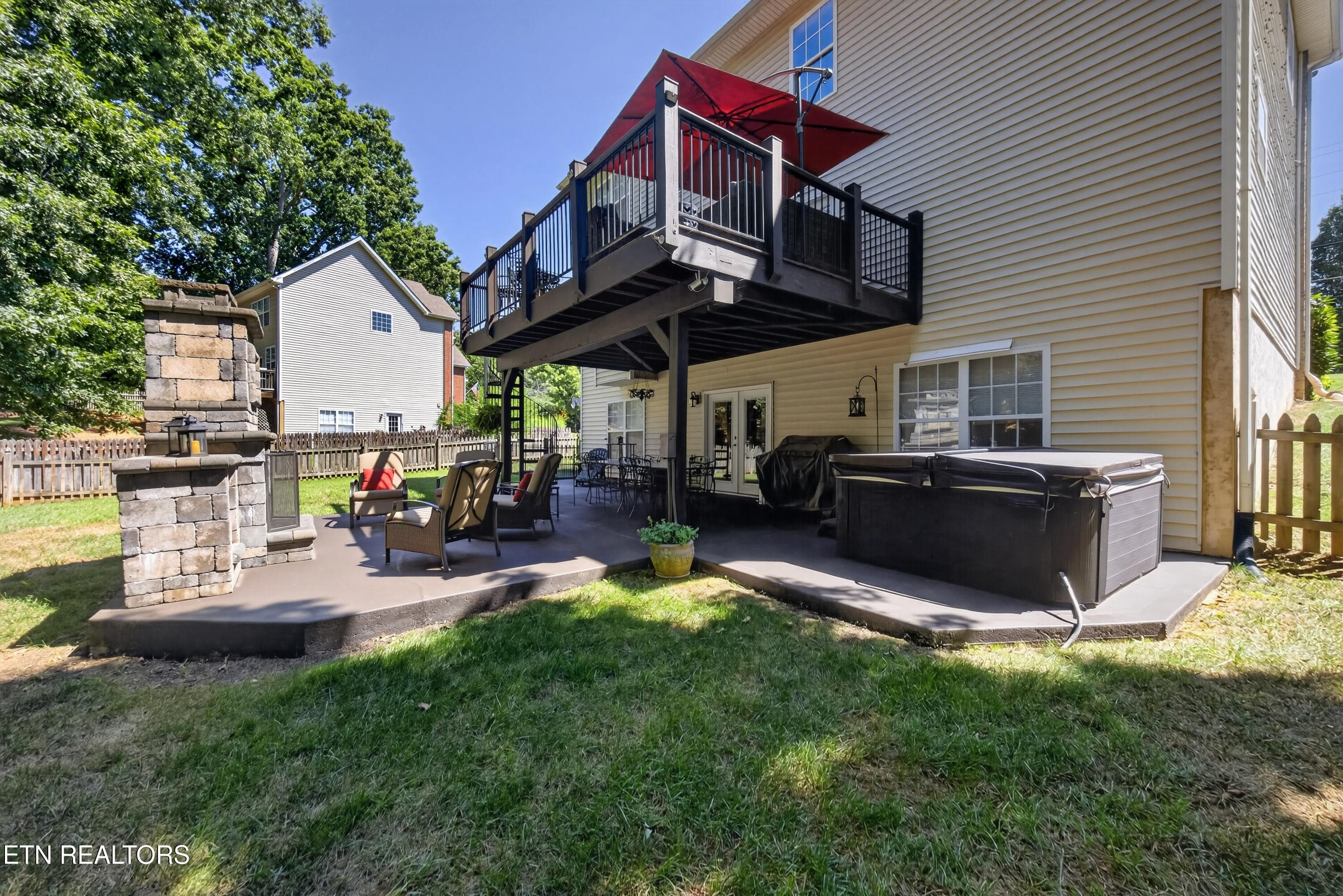 Back Patio - 8821 Nubbin Ridge Rd, Knoxville, TN 37923
