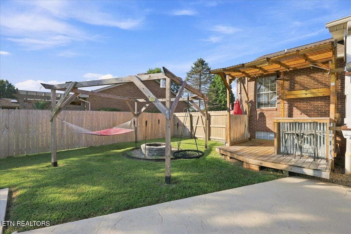 Great Backyard - 306 Woodsboro Lane, Maryville, TN 37804