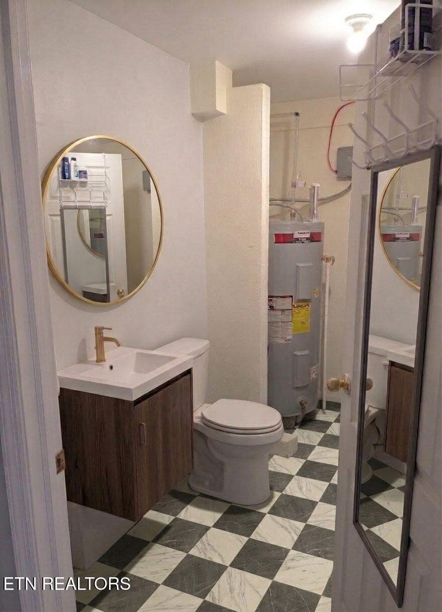 AI rendition of basement half bath - 1502 Shadowood Drive, Maryville, TN 37803, Maryville