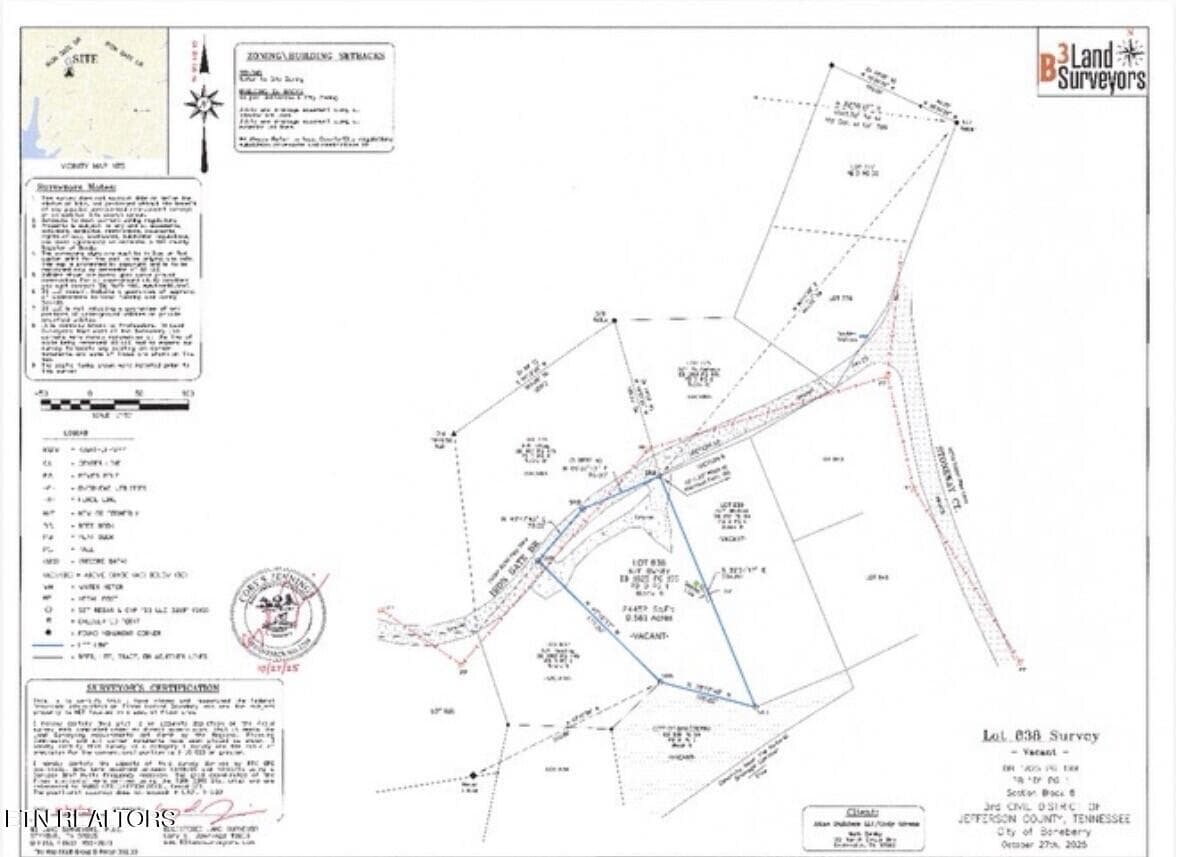 survey2 - Iron Gate Drive, Baneberry, TN 37890