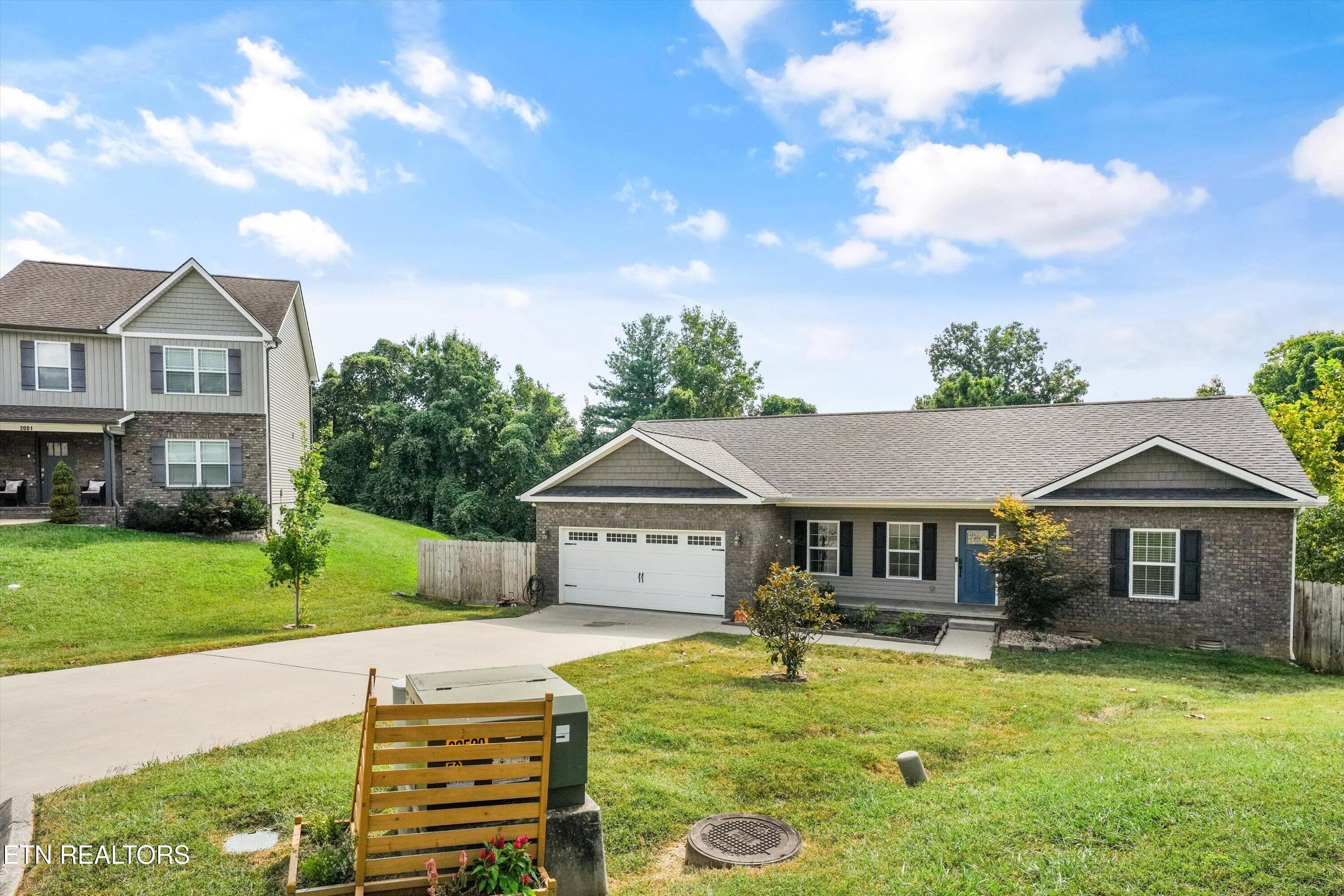 Front Exterior - 2000 Country Brook Lane, Knoxville, TN 37921, Knoxville