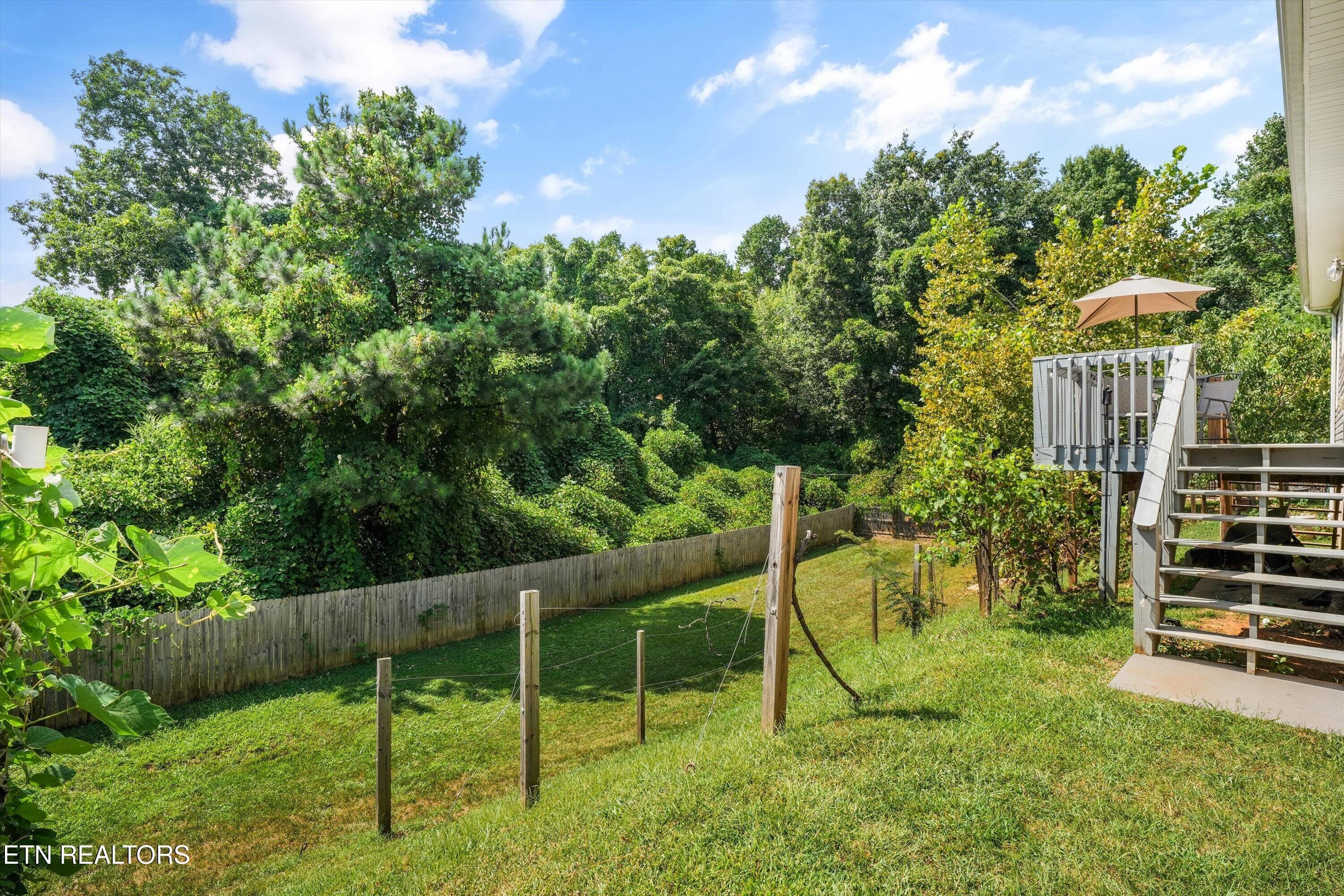 Backyard - 2000 Country Brook Lane, Knoxville, TN 37921, Knoxville