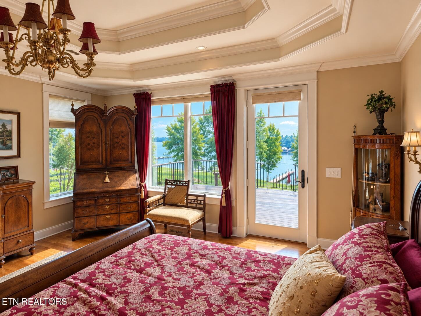 View from master Suite - 436 Waterfront Way, Spring City, TN 37381