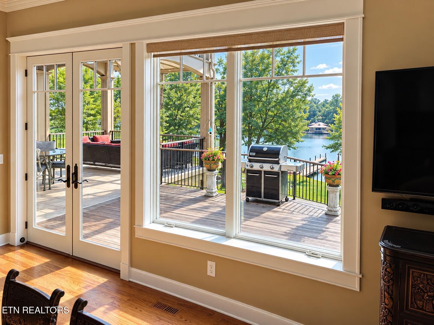 View From Kitchen table area - 436 Waterfront Way, Spring City, TN 37381