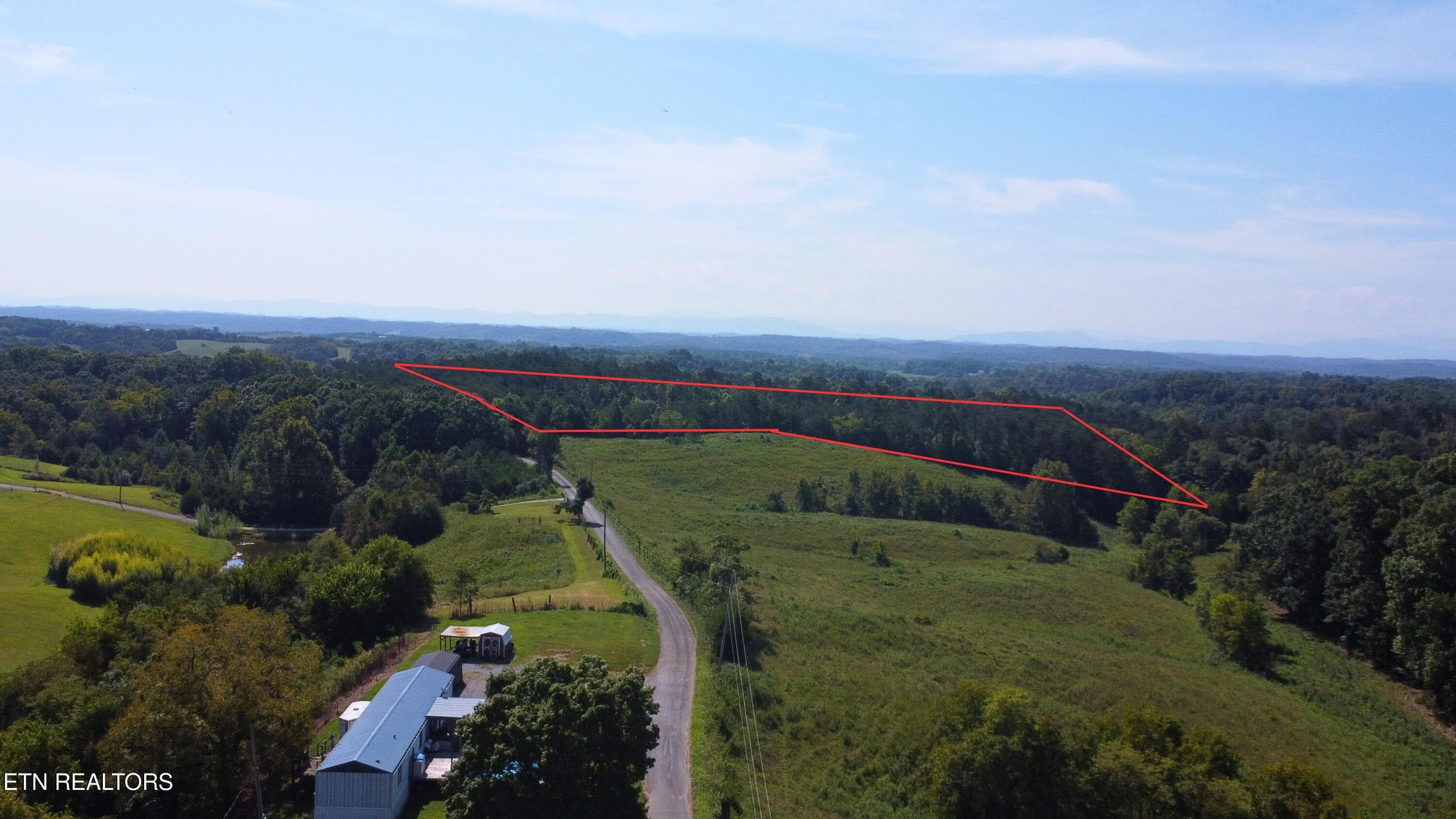 Democrat Road Lot Lines Looking South - tbd Democrat Rd, Mohawk, TN 37810