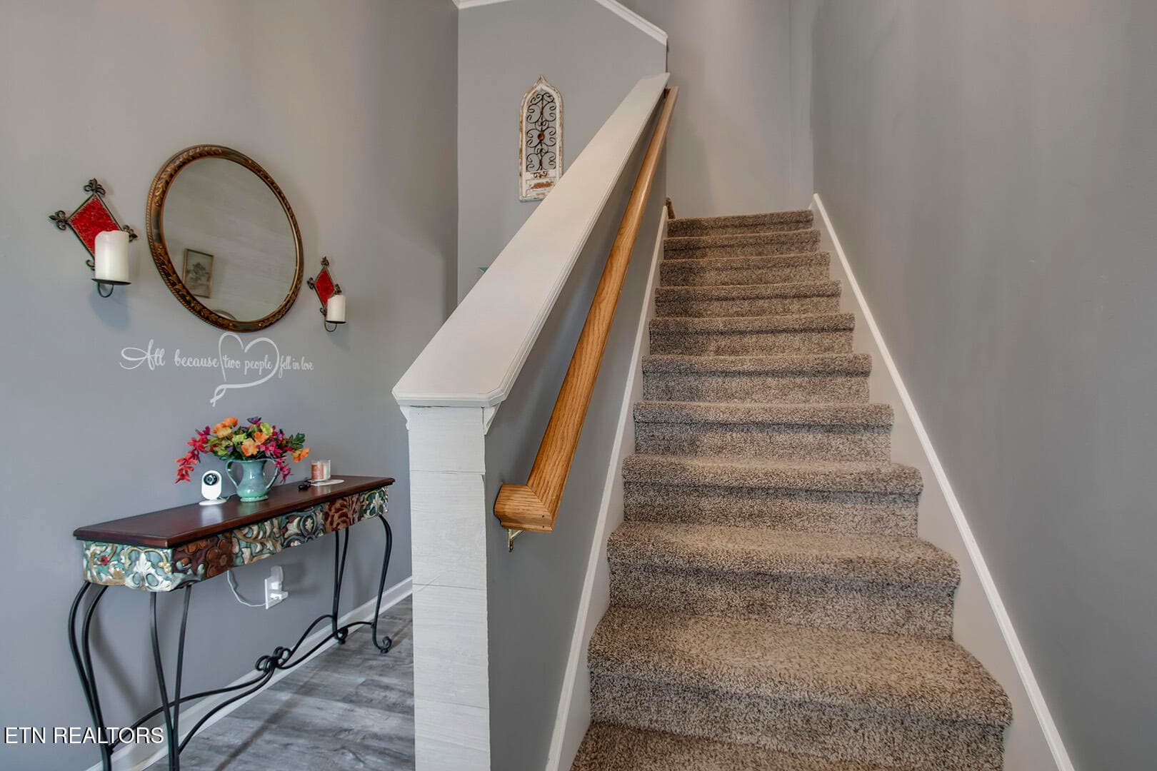 16_ElizaPointeWay_3701_StairsUp - 3701 Eliza Pointe Way, Knoxville, TN 37921, Knoxville