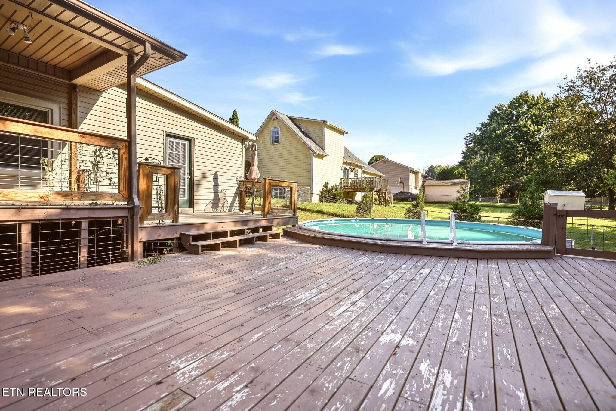 Extensive Pool Decking - 7524 Inverrary Circle, Knoxville, TN 37918