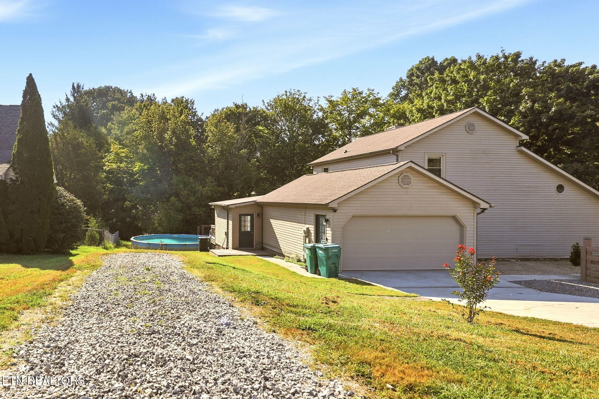 Back/Side of house w Extra Parking - 7524 Inverrary Circle, Knoxville, TN 37918