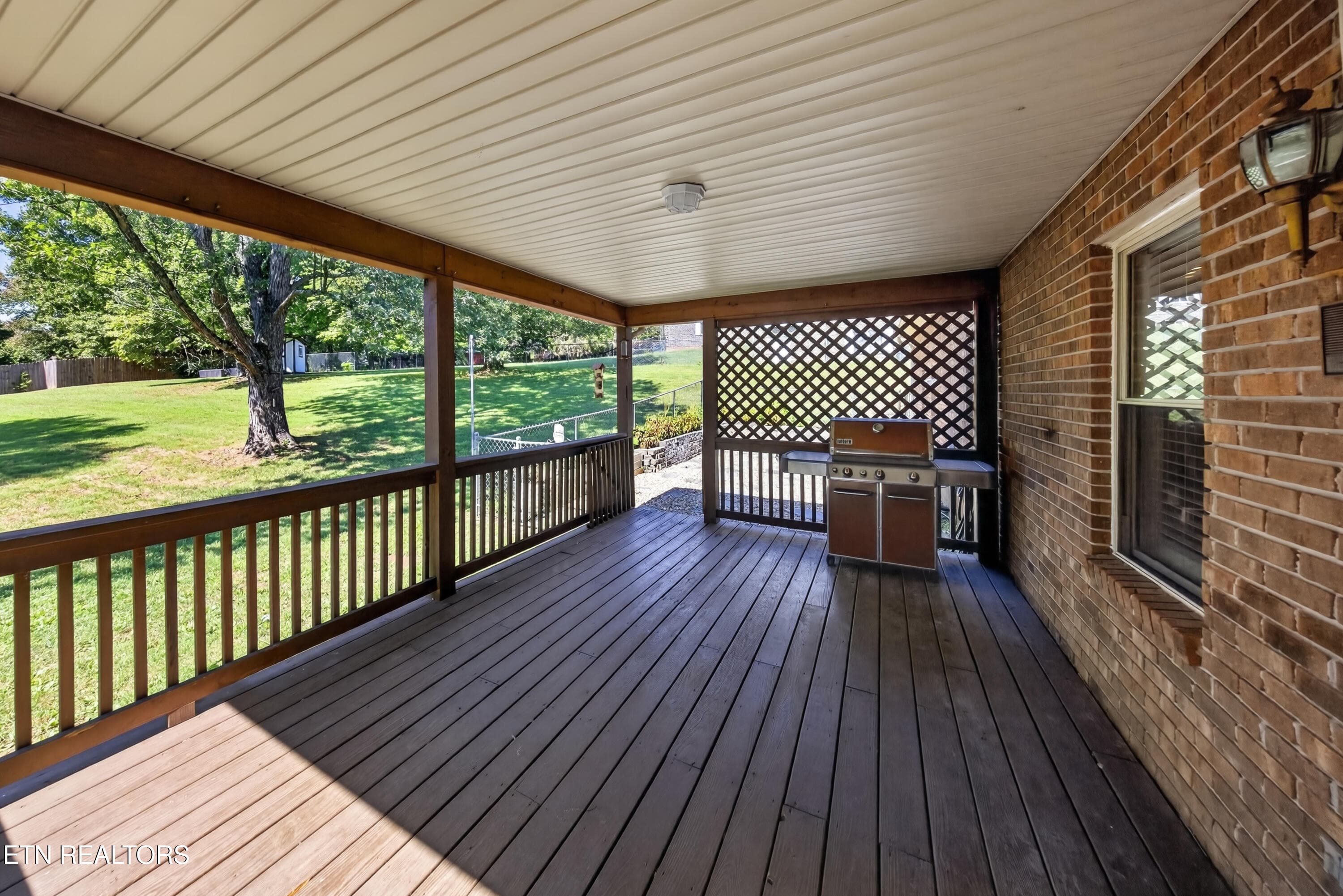 Covered Back Deck - 12516 Pony Express Drive, Knoxville, TN 37934, Knoxville