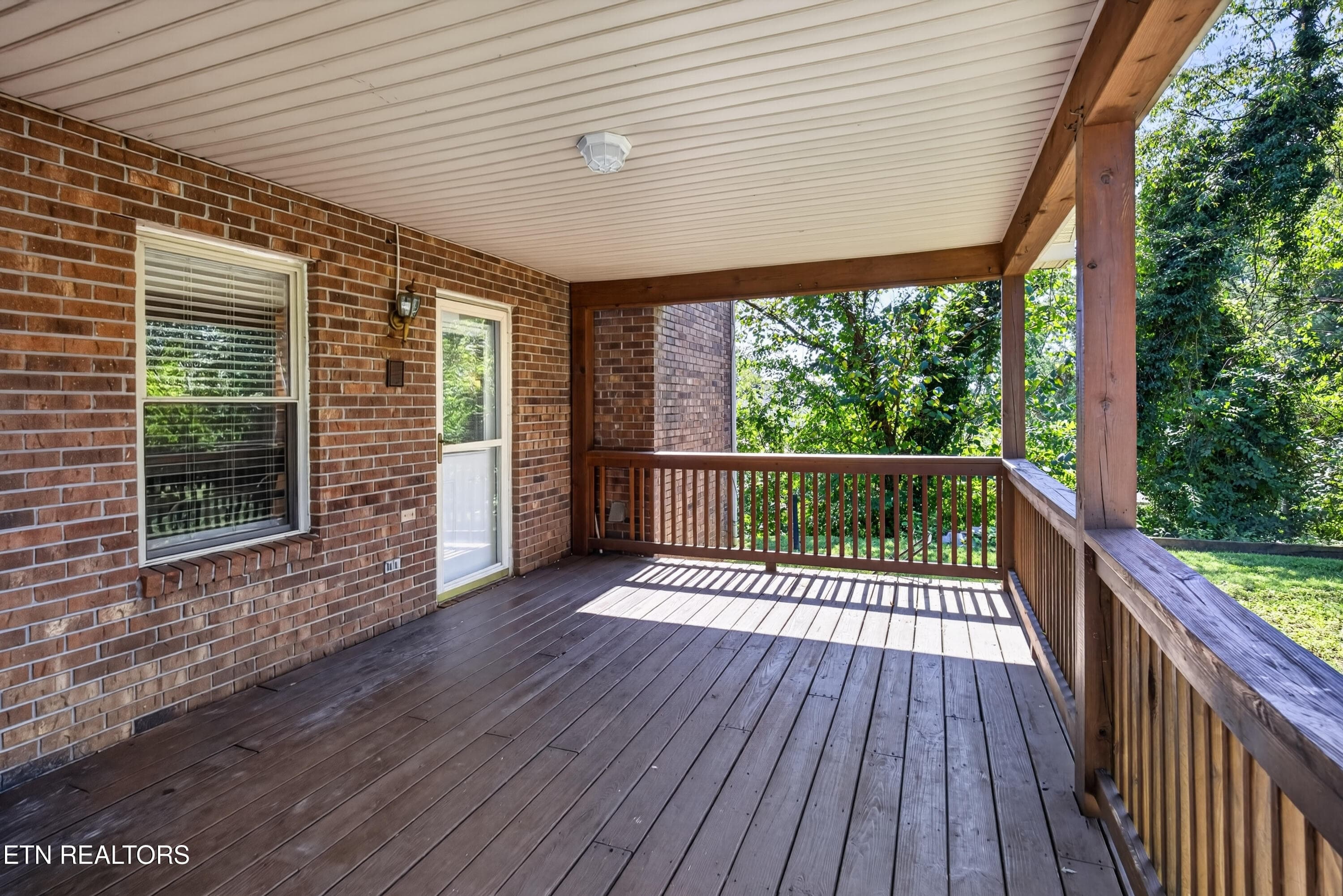 Covered Back Deck - 12516 Pony Express Drive, Knoxville, TN 37934, Knoxville