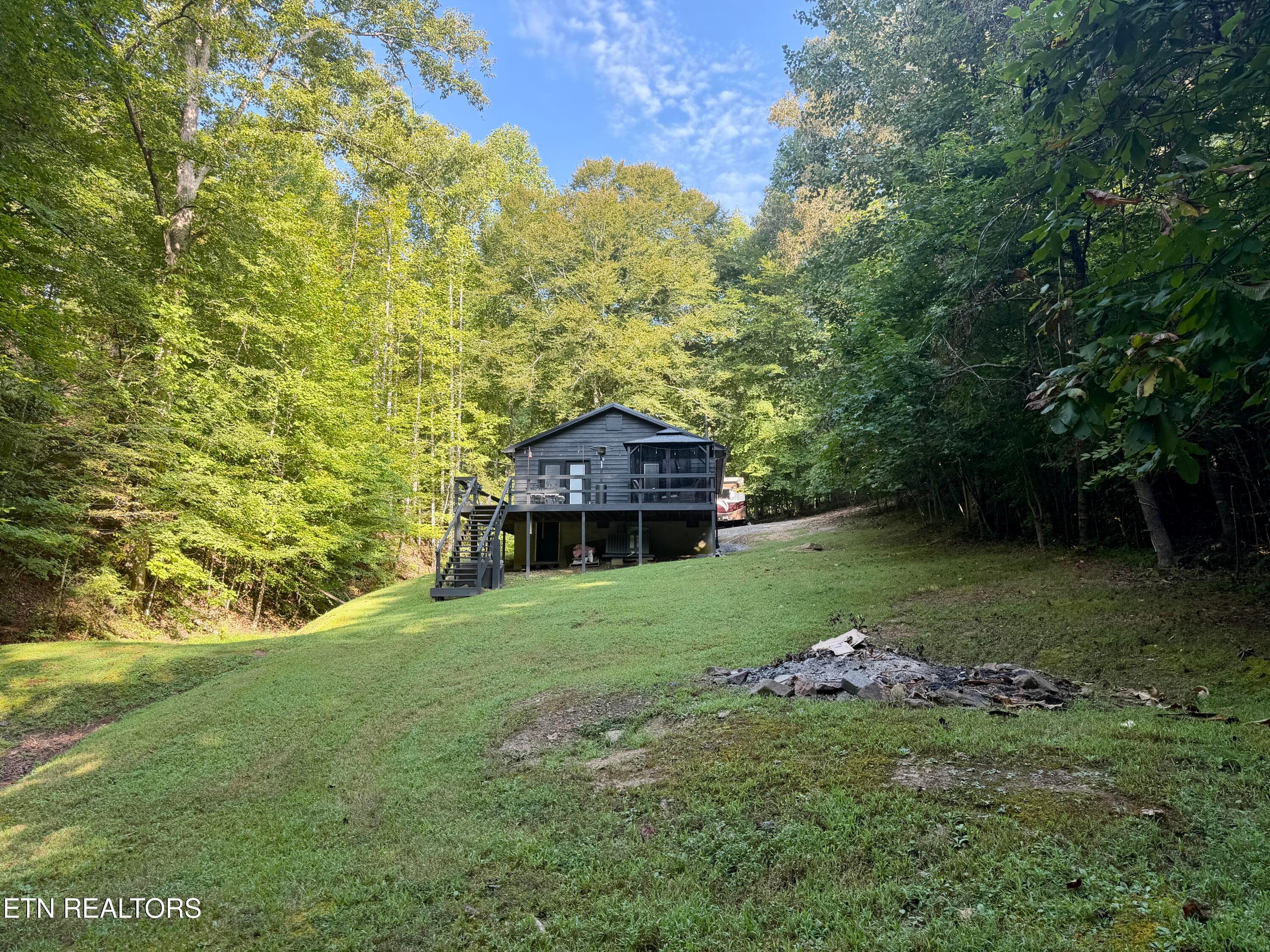 View from Tree Line - 204 Black Fox Harbor Rd, Washburn, TN 37888, Washburn