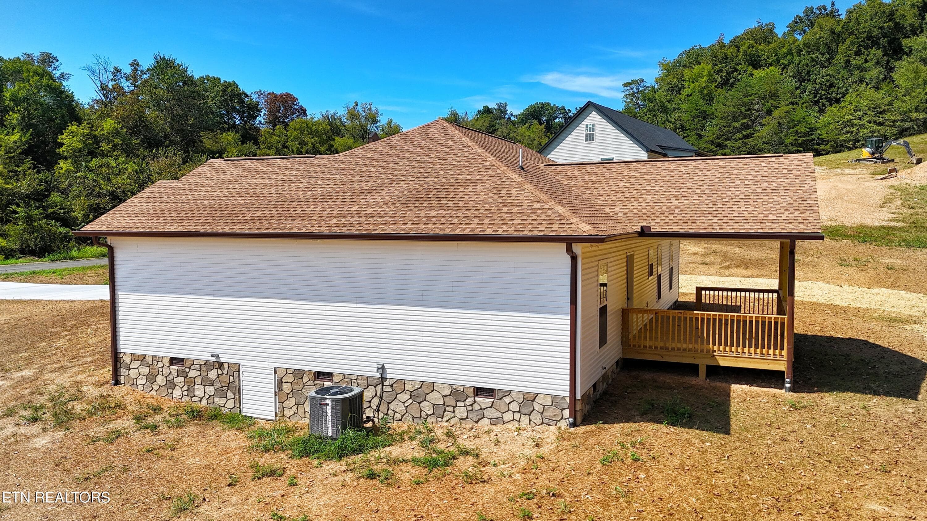 RIGHT REAR ELEVATION - 253 Splendor Way, Parrottsville, TN 37843, Parrottsville