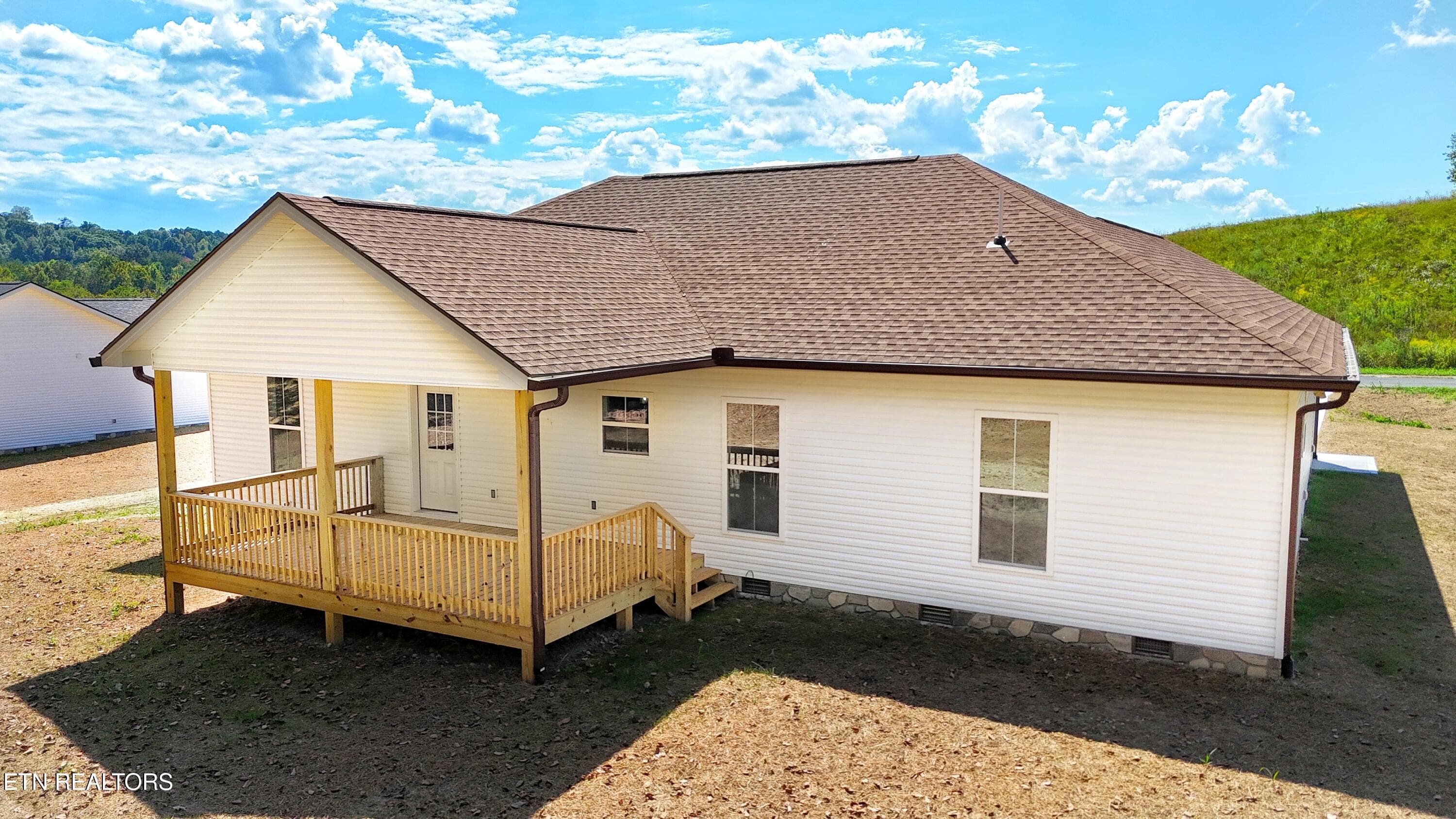 REAR ELEVATION - 253 Splendor Way, Parrottsville, TN 37843, Parrottsville