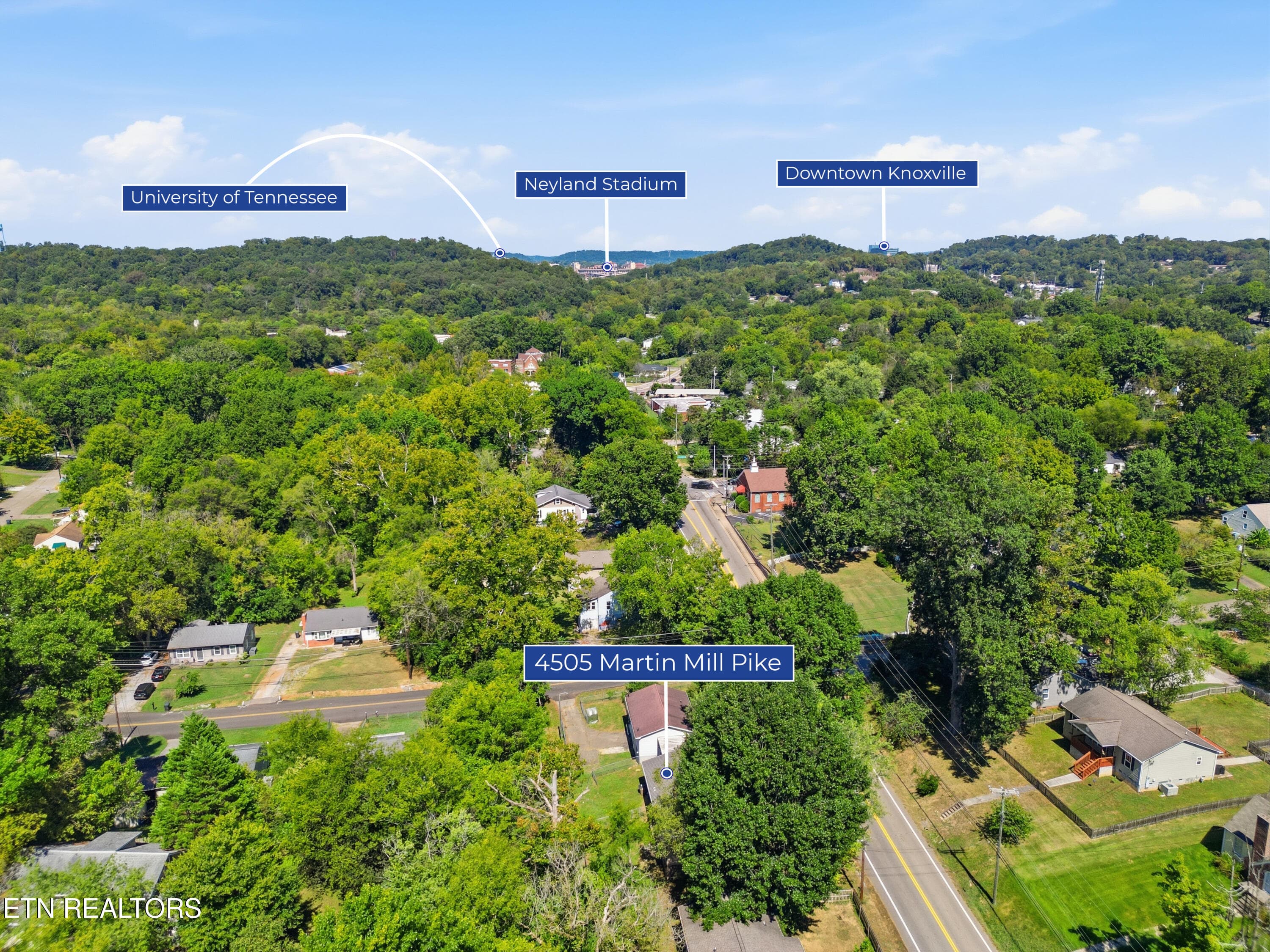 Location - 4505 W Martin Mill Pike, Knoxville, TN 37920