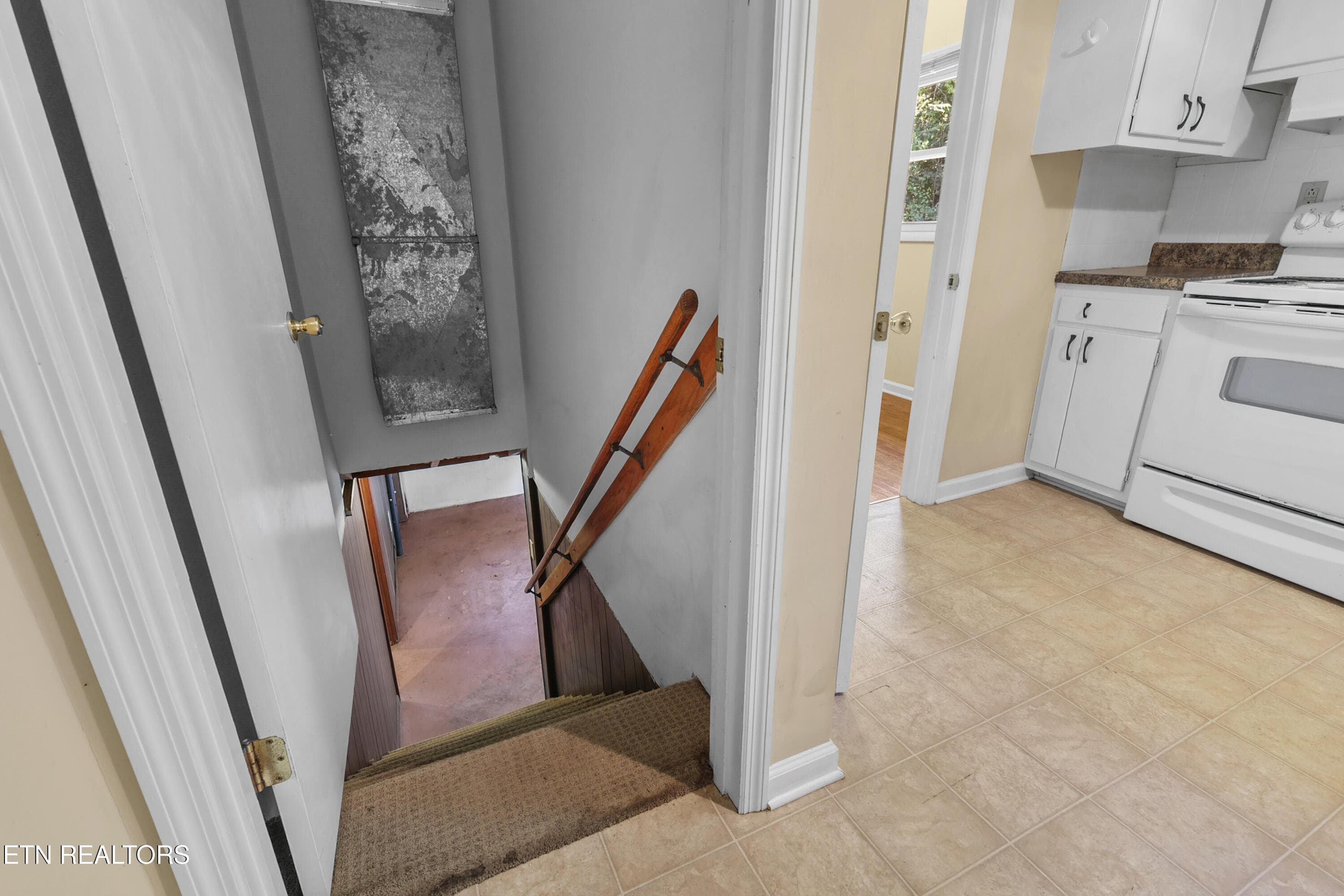 Stairs to basement - 4505 W Martin Mill Pike, Knoxville, TN 37920