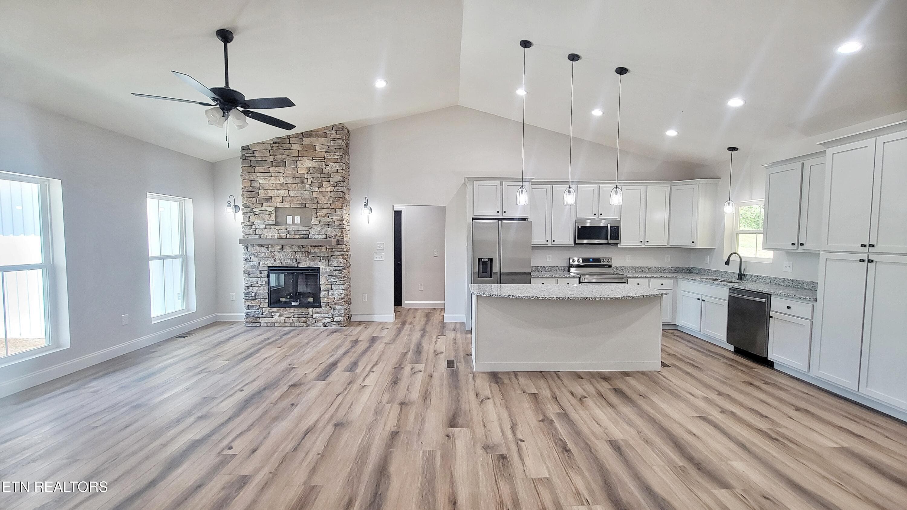 VAULTED LIVING DINING - 253 Splendor Way, Parrottsville, TN 37843, Parrottsville