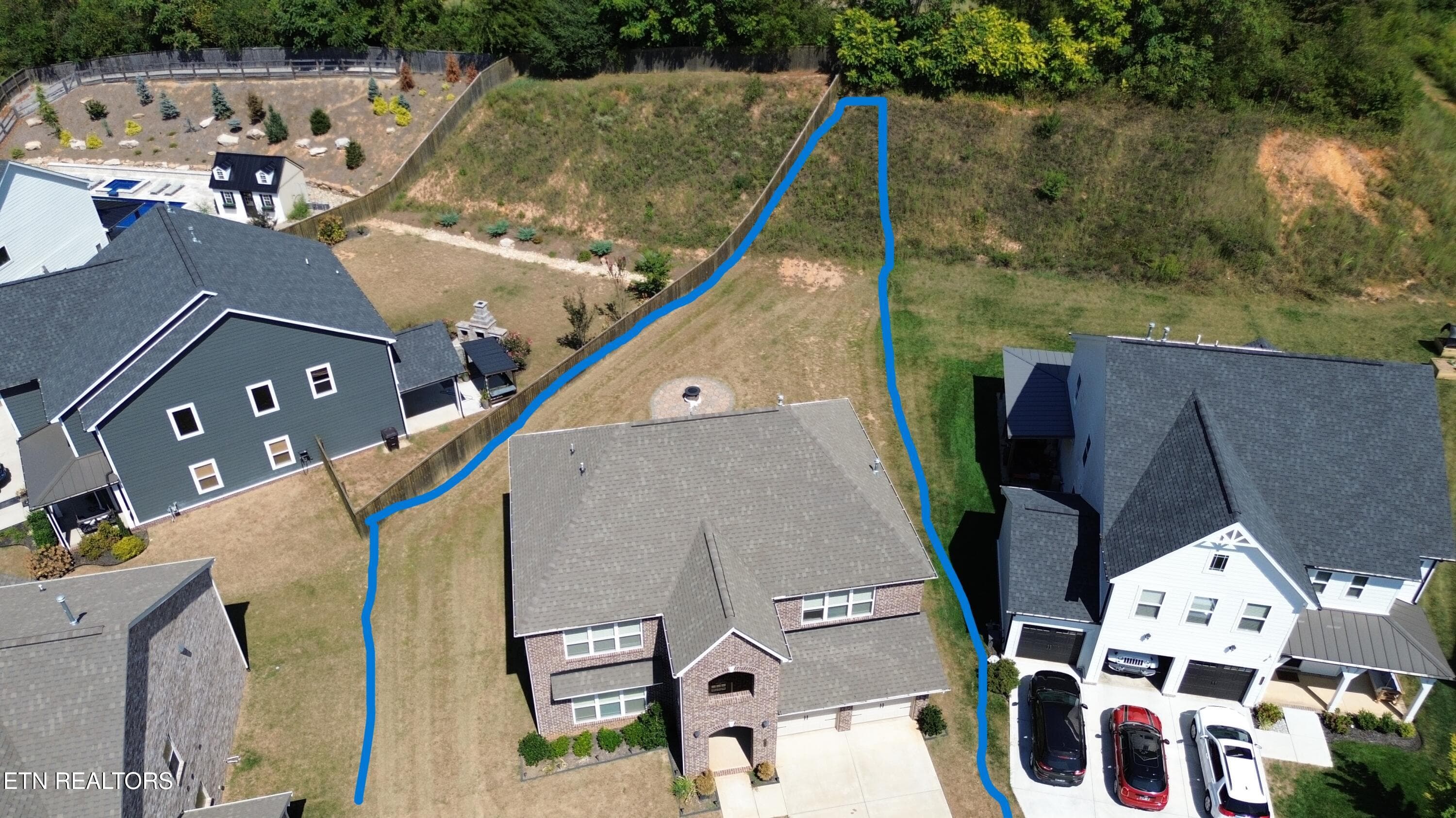Green Ash Ln Drone Shot - 2714 Green Ash Lane, Knoxville, TN 37932, Knoxville