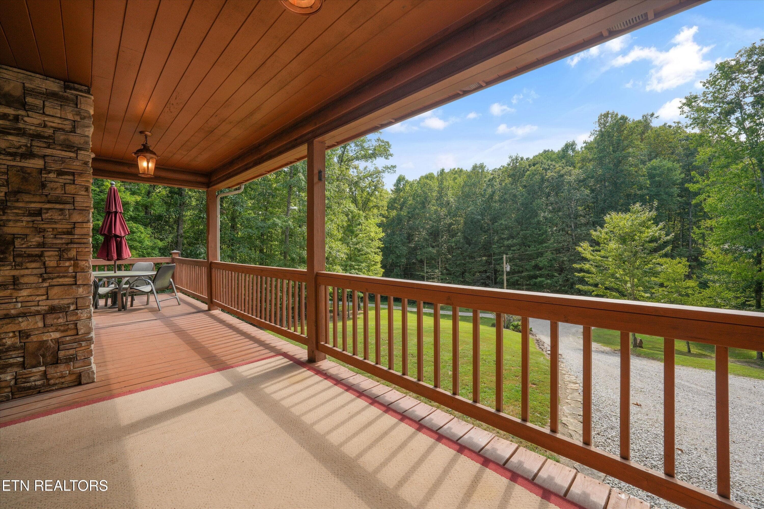Front Porch View - 365 Hidden Hills Rd, Wartburg, TN 37887, Wartburg
