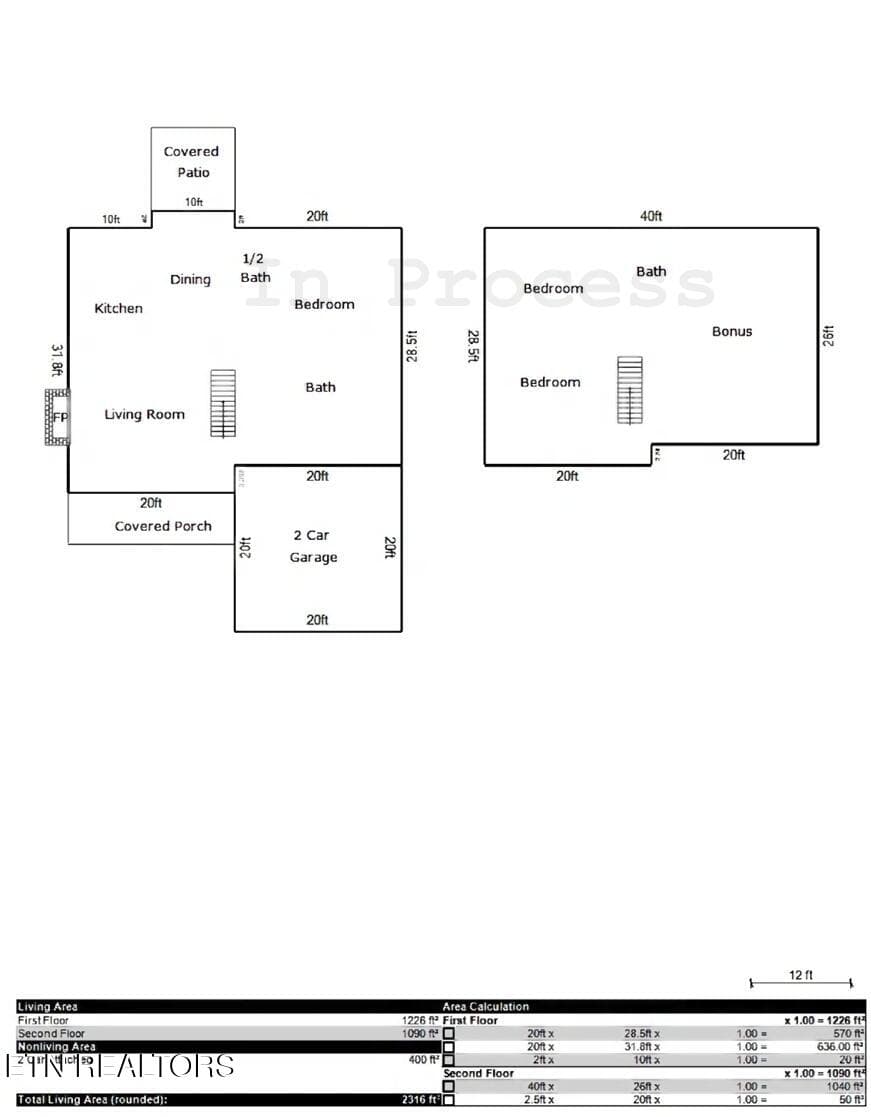 Floorplan Honeycrisp - 5947 Honeycrisp Rd, Knoxville, TN 37931, Knoxville