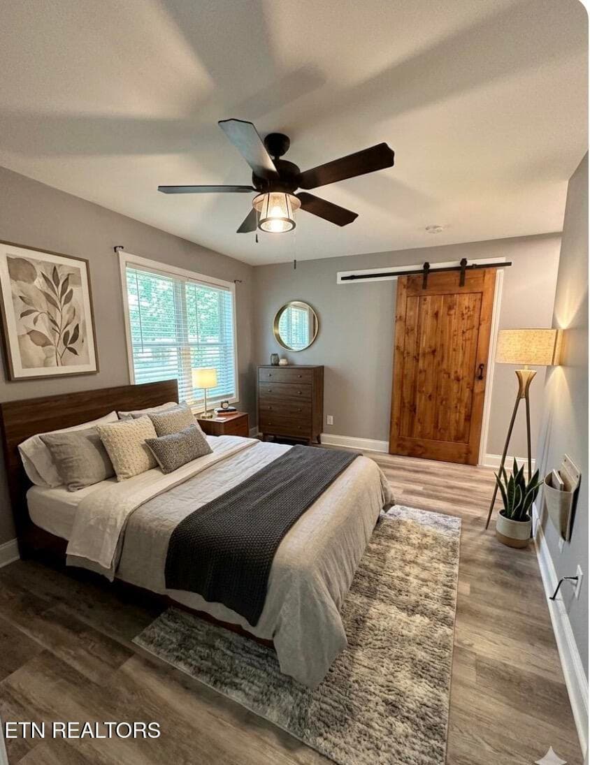 AI Primary Bedroom - 1113 E Woodshire Drive, Knoxville, TN 37922, Knoxville