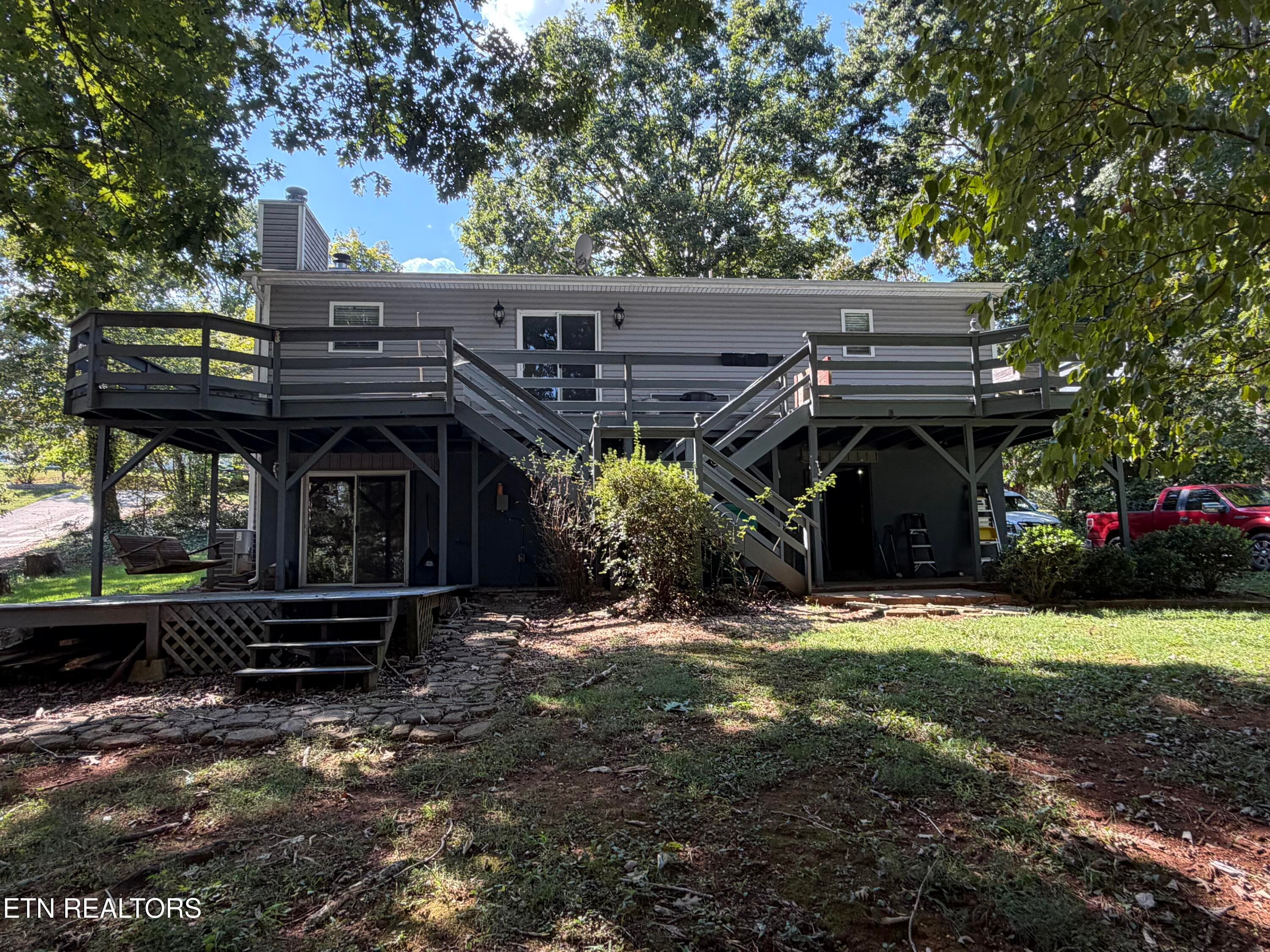 Back View - 1113 E Woodshire Drive, Knoxville, TN 37922, Knoxville