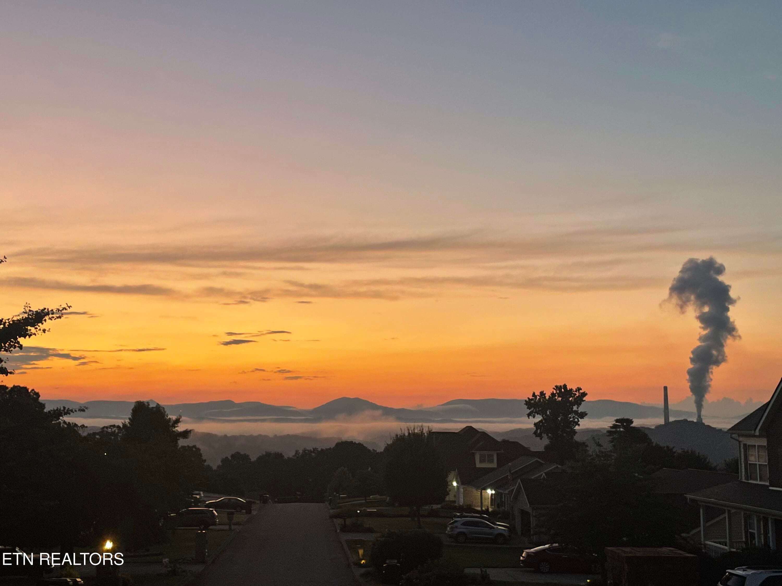 Typical sunset - so beautiful! - 4022 Mountain Vista Rd, Knoxville, TN 37931, Knoxville