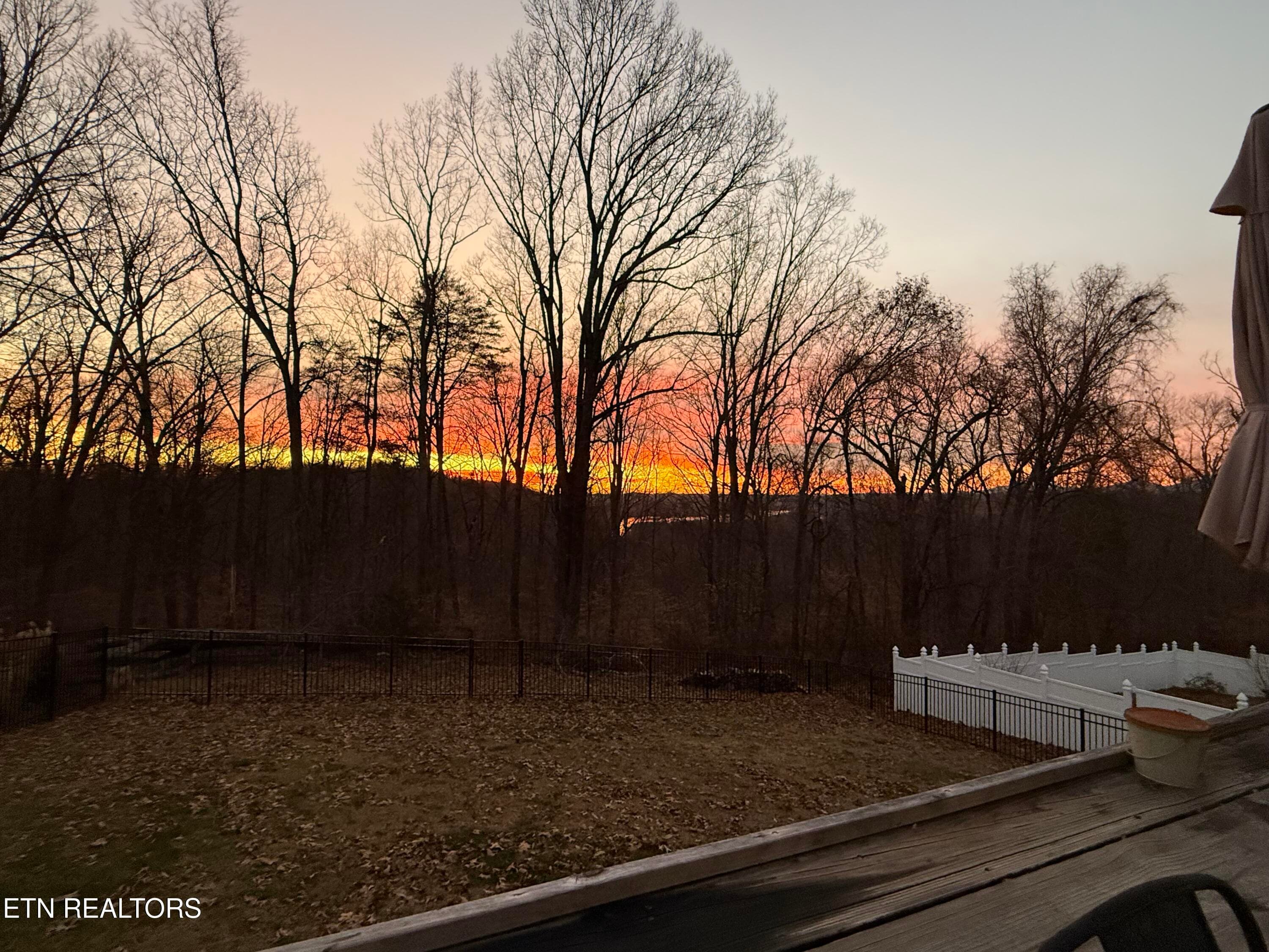 Fall sunsets here are beautiful! - 4022 Mountain Vista Rd, Knoxville, TN 37931, Knoxville