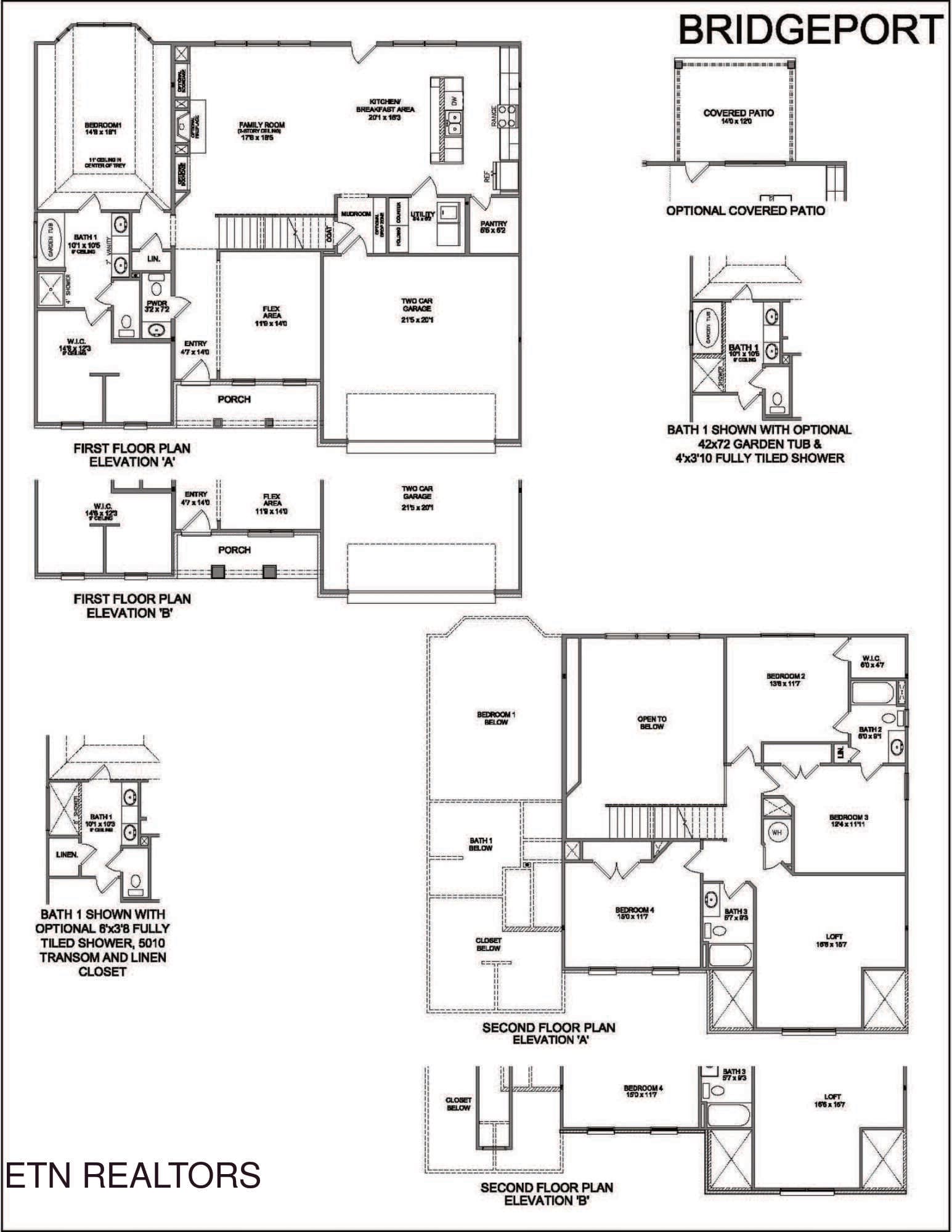 Bridgeport Floor Plan - 1822 Hickory Reserve Rd, Knoxville, TN 37932, Knoxville