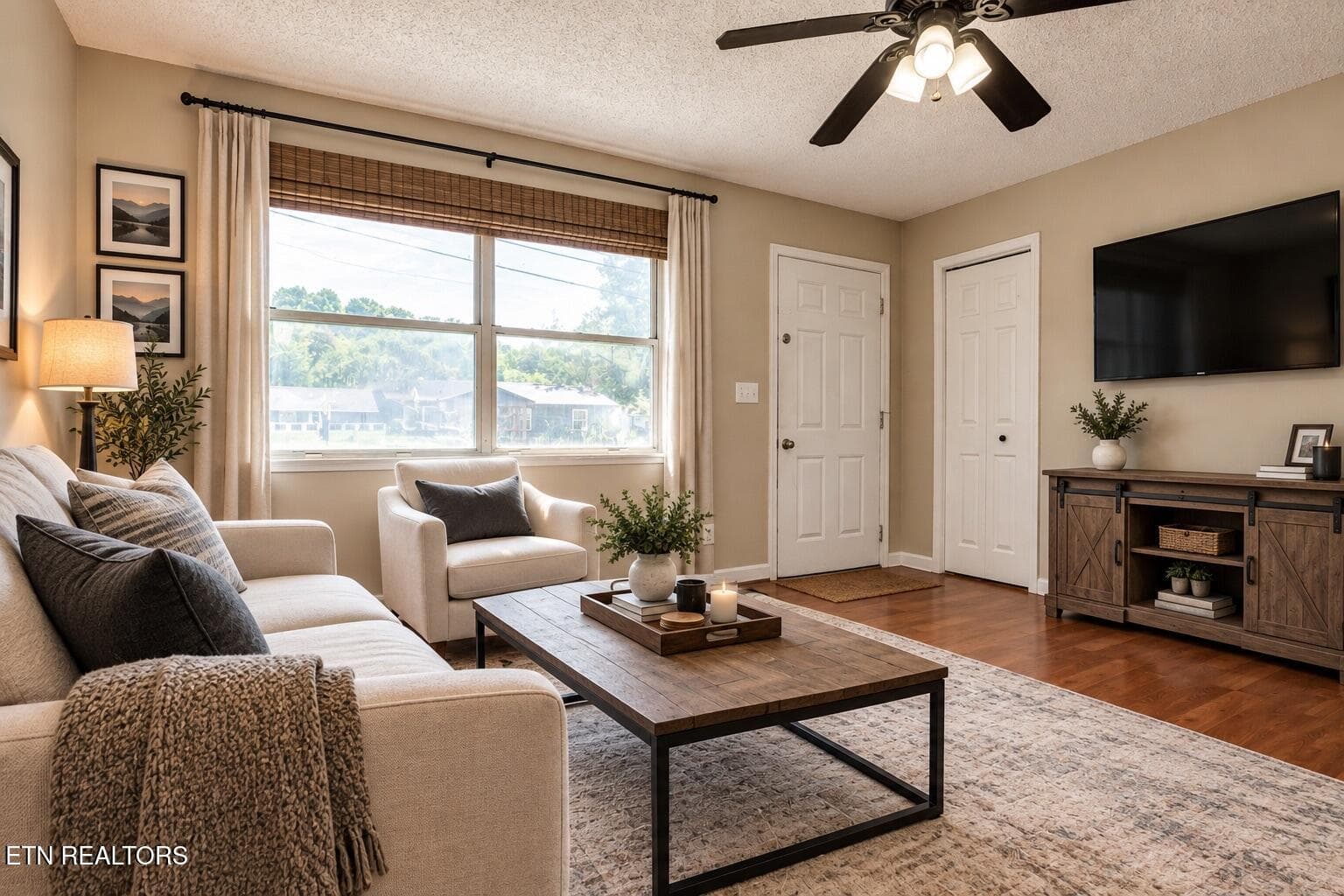 Virtually Staged Living room #1 - 3403 Wexgate Rd, Knoxville, TN 37931, Knoxville