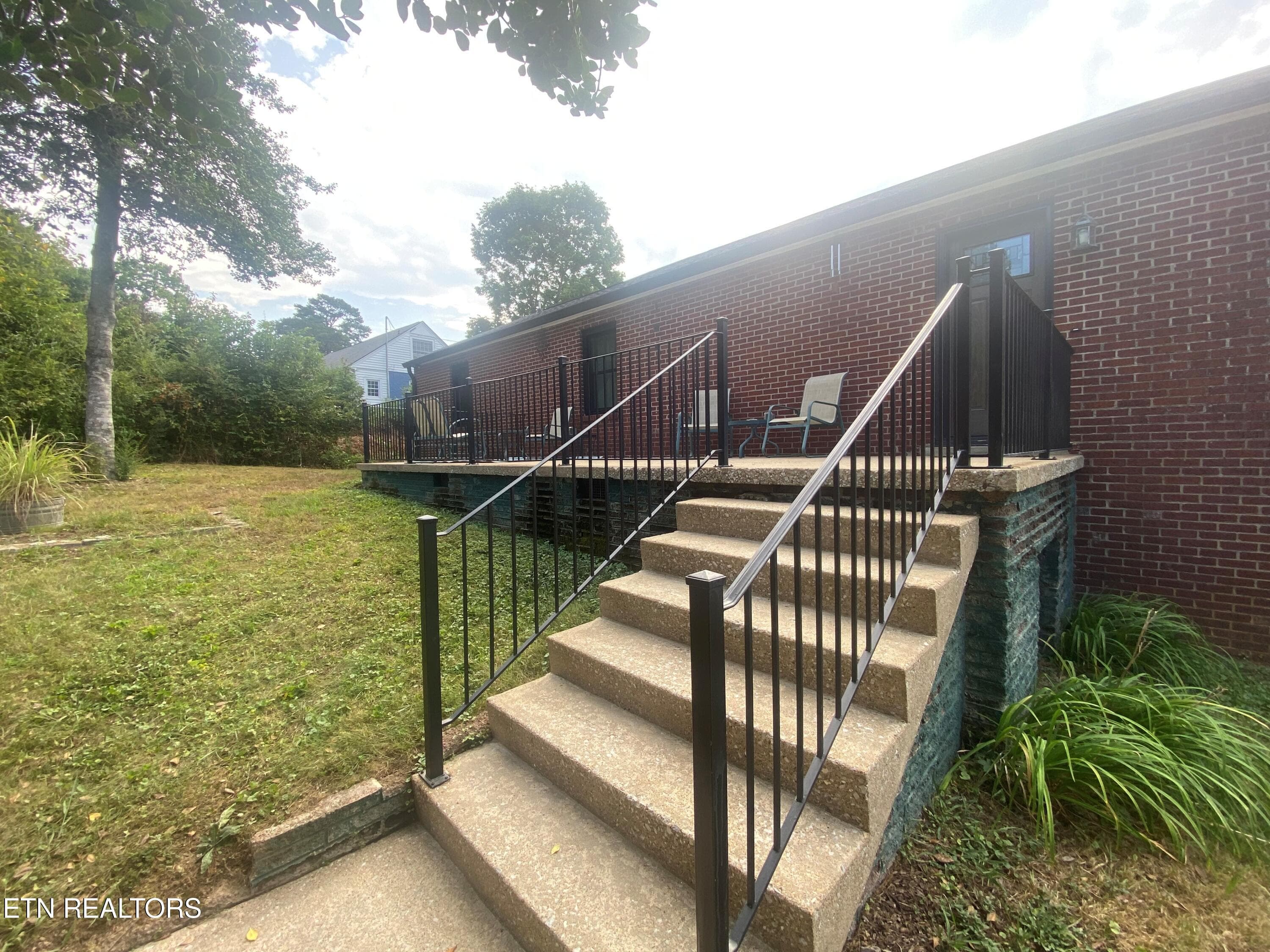 back porch steps - 1701 Highland Drive, Knoxville, TN 37918, Knoxville