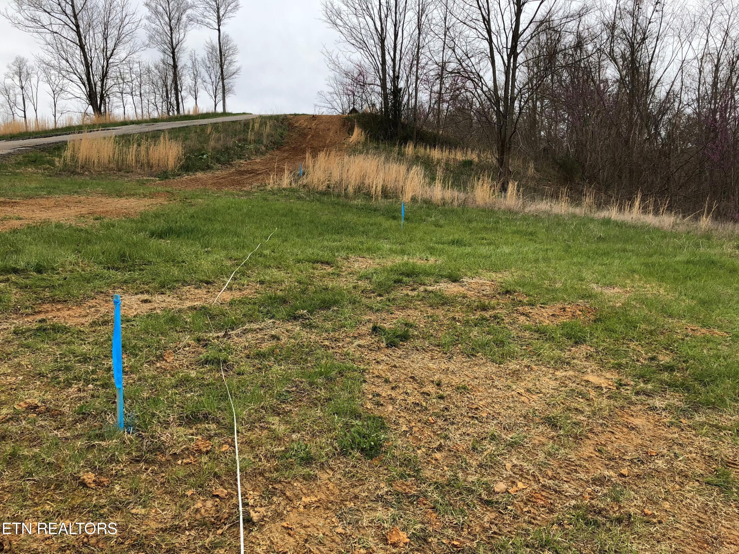57A from center of intended build site l - Lot 57A Goose Rd, Hilham, TN 38568, Hilham