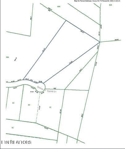 TAX MAP - Lot 57A Goose Rd, Hilham, TN 38568, Hilham