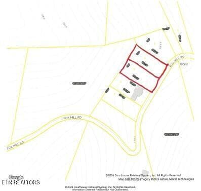 TOPO MAP - Lots 4 & 5 Fox Hill Rd, Baxter, TN 38544, Baxter