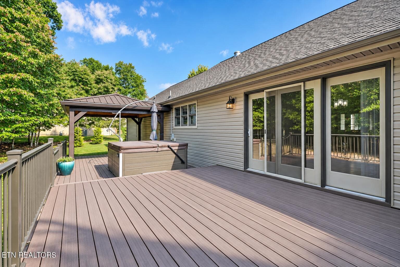 Back deck - 151 Northridge Drive, Crossville, TN 38558