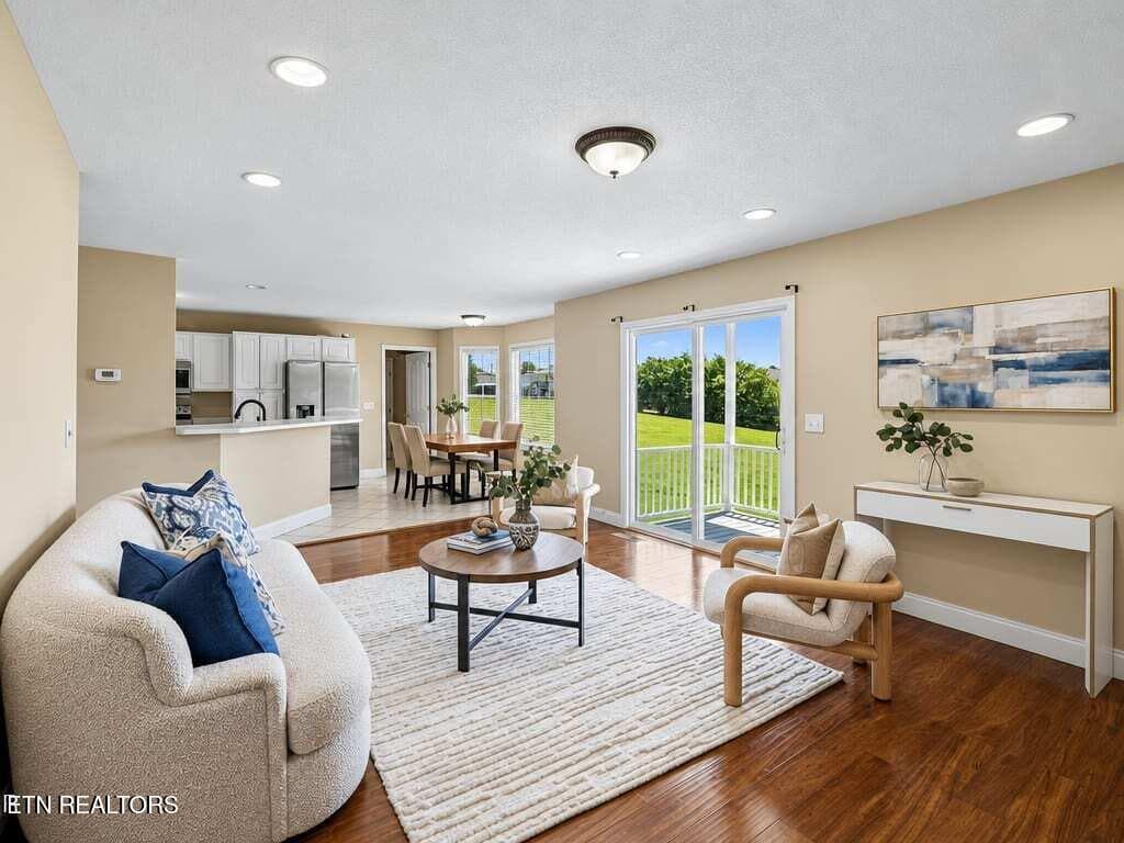 Staged Living Area - 3135 Blueberry Drive, New Market, TN 37820